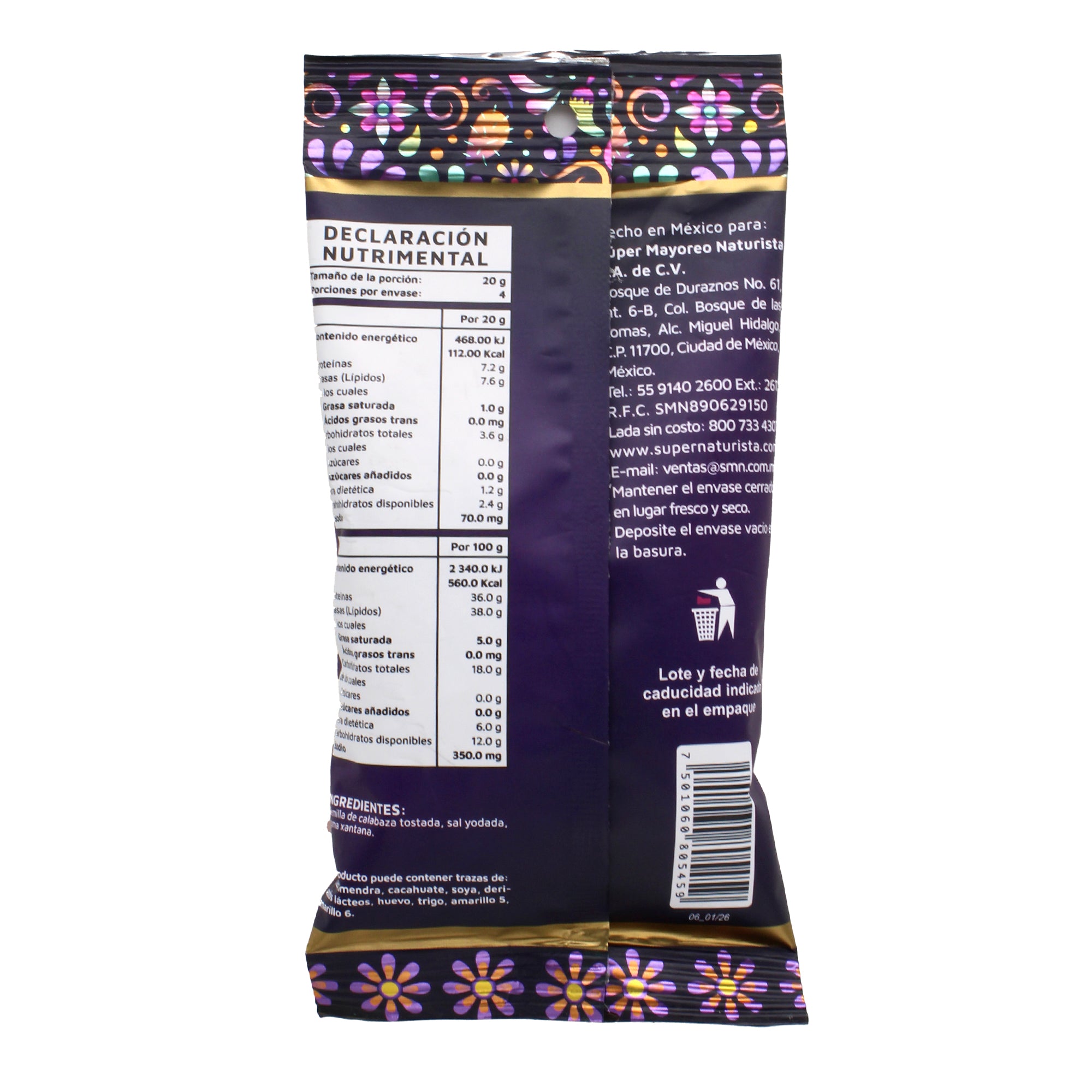 Pepita Con Sal 80 G