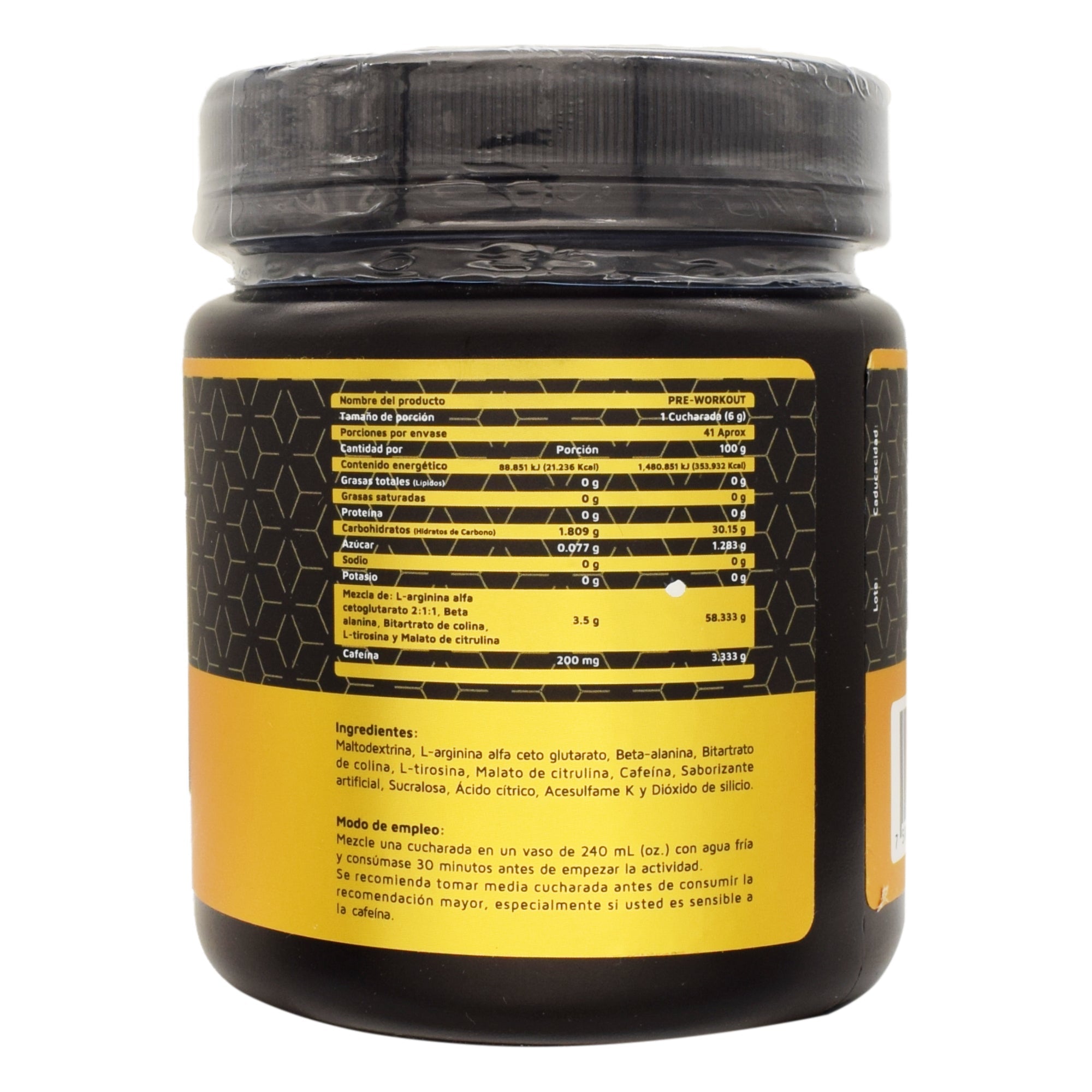 Preworkout Ponche De Frutas 250 G