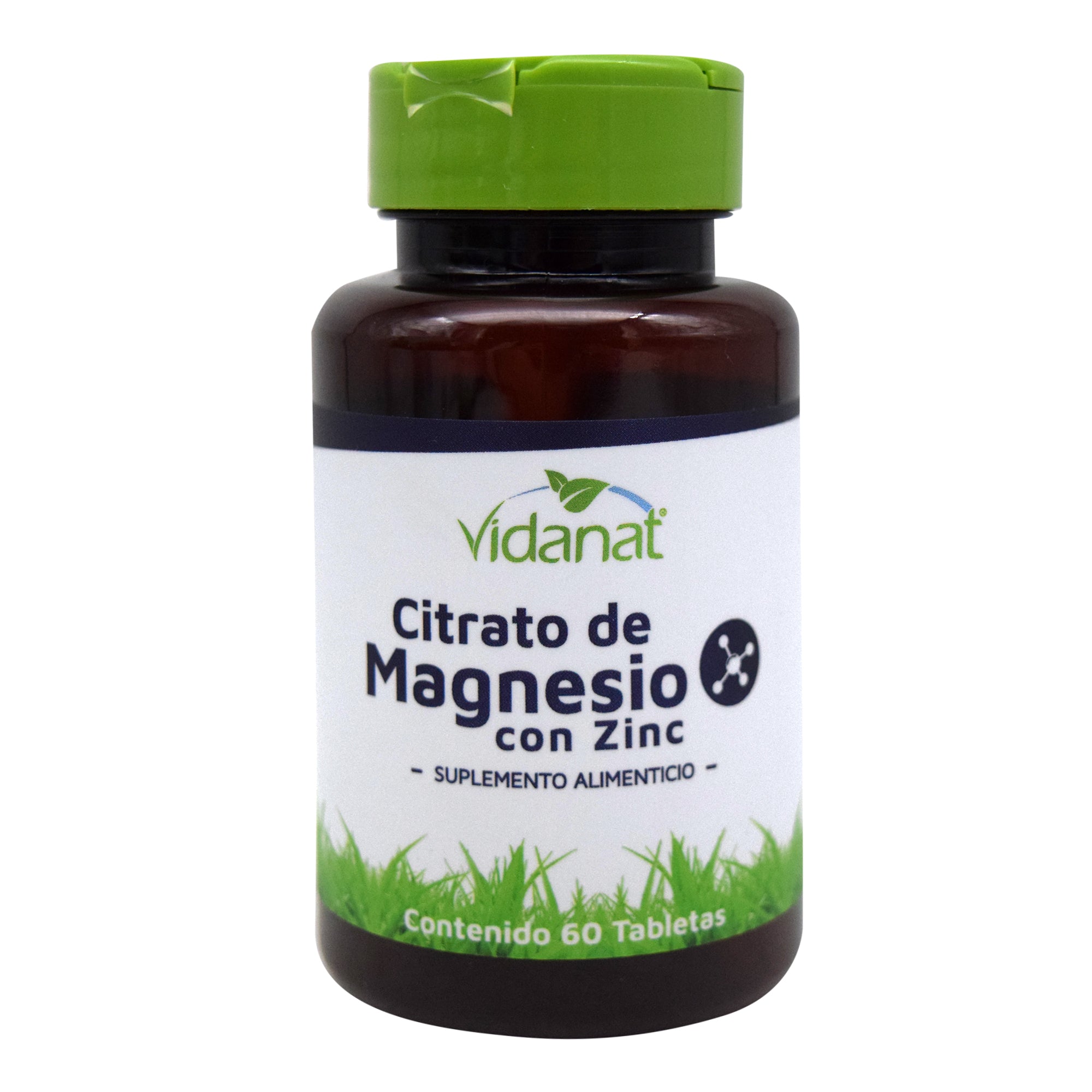 Citrato De Magnesio Con Zinc  60 Tab