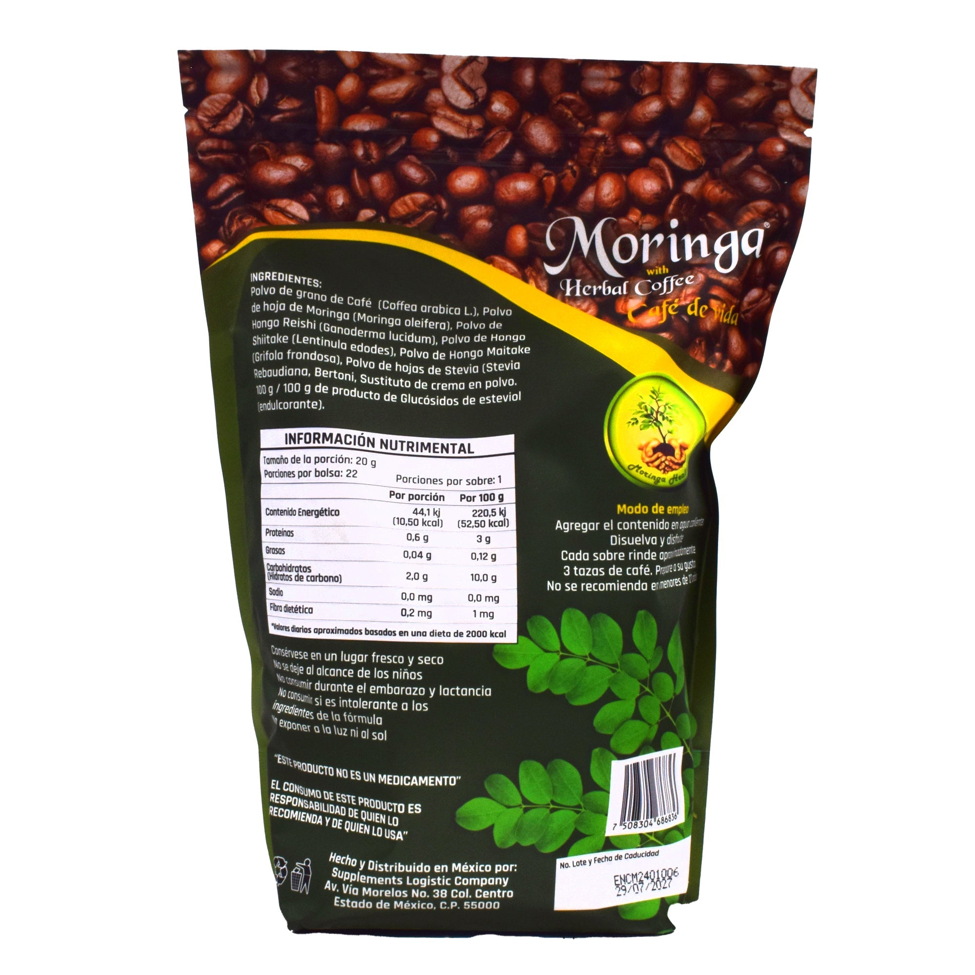 Moringa Cafe 22 Sob 20 G C/u