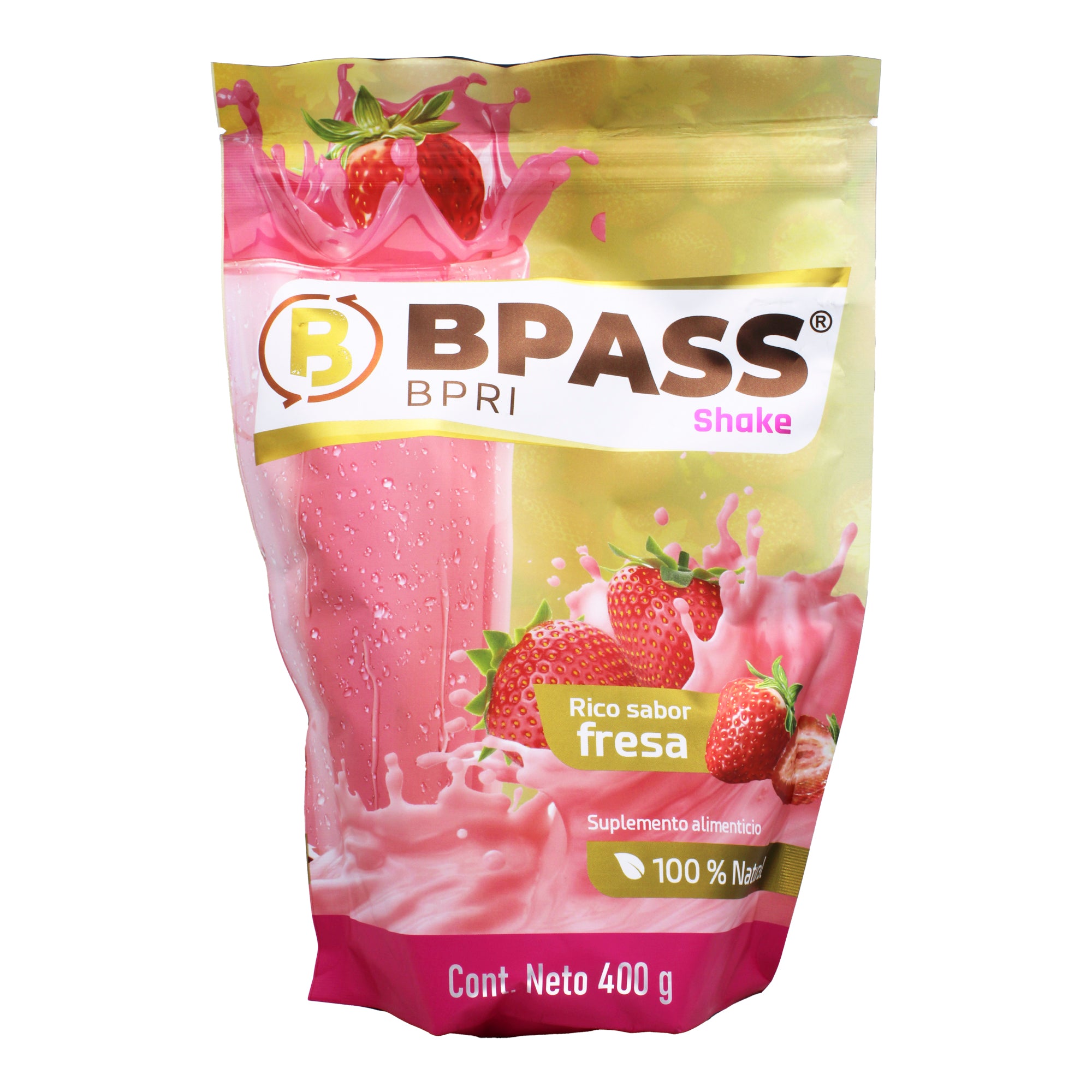 Bpass Shake Fresa 400 G