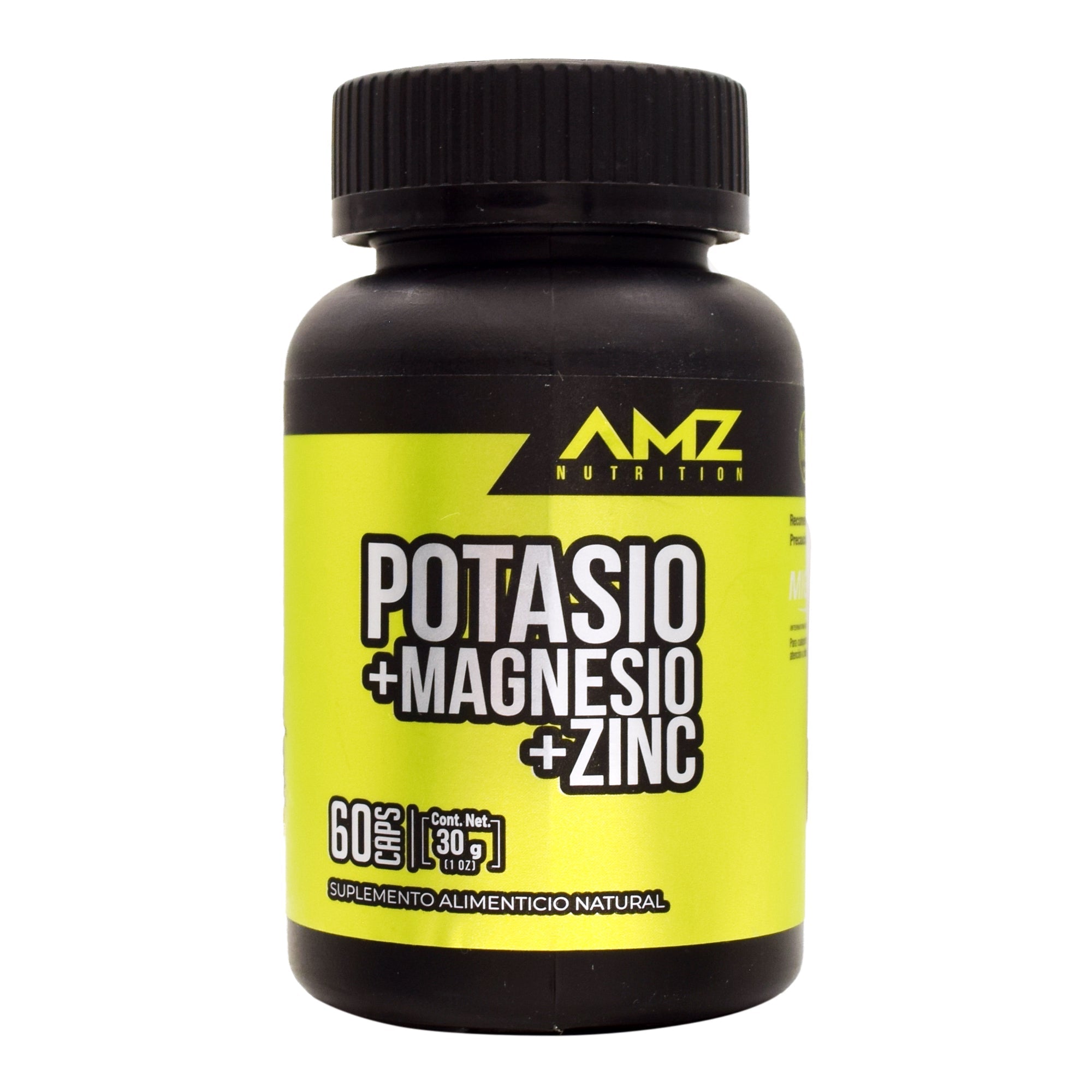 Magnesio Potasio Zinc 60 Cap