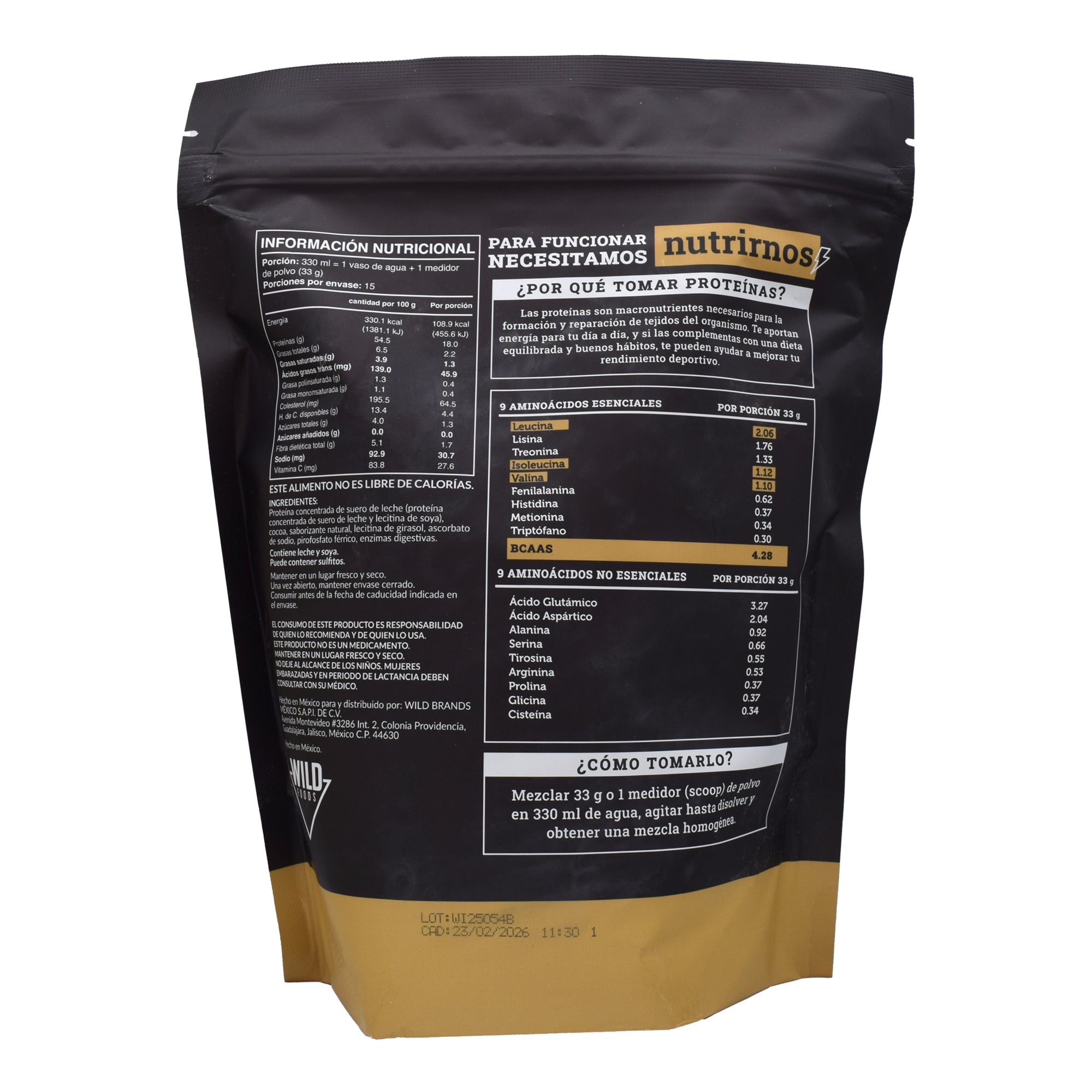 Proteina Shake Chocolate 495 G