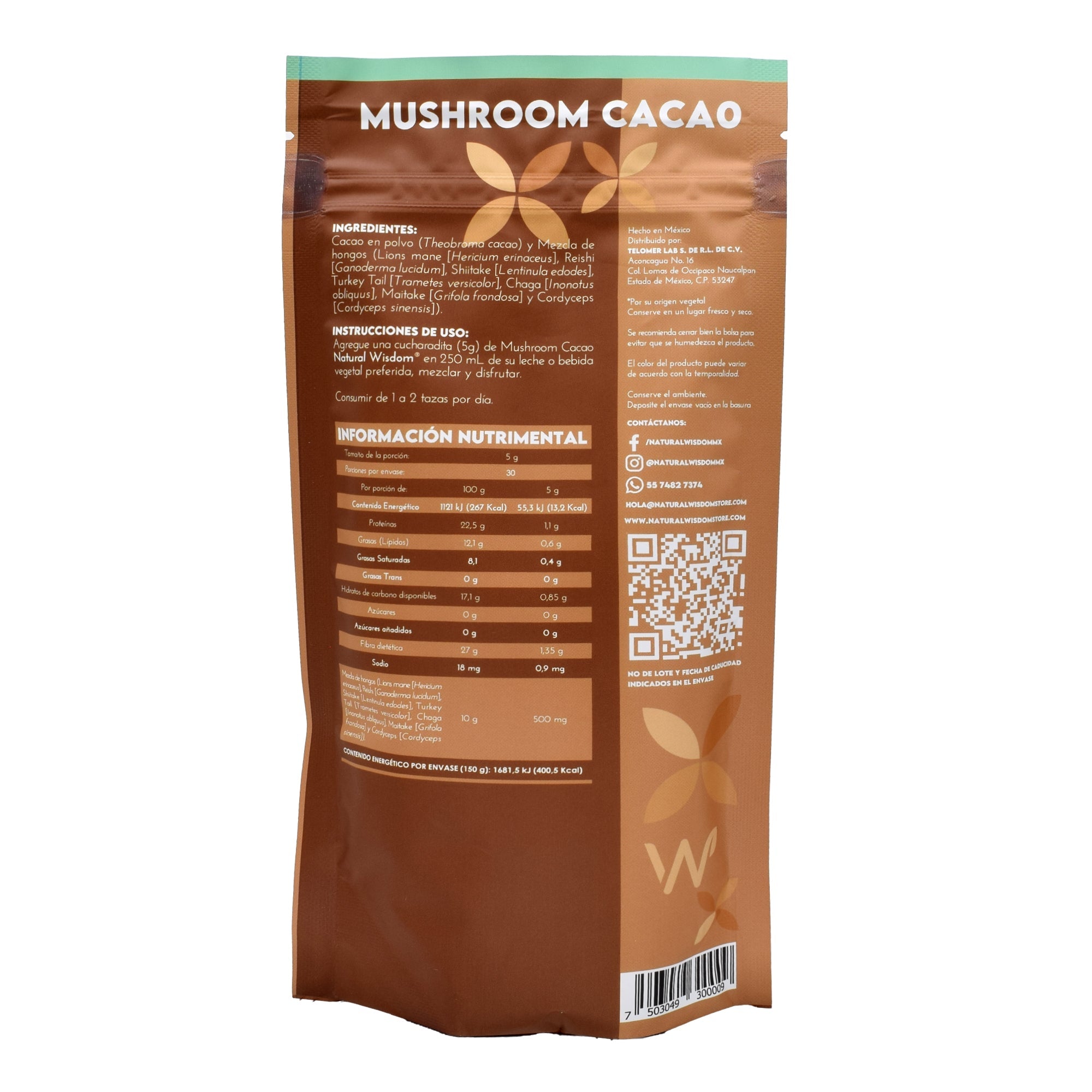 Mushroom Cacao 150 G