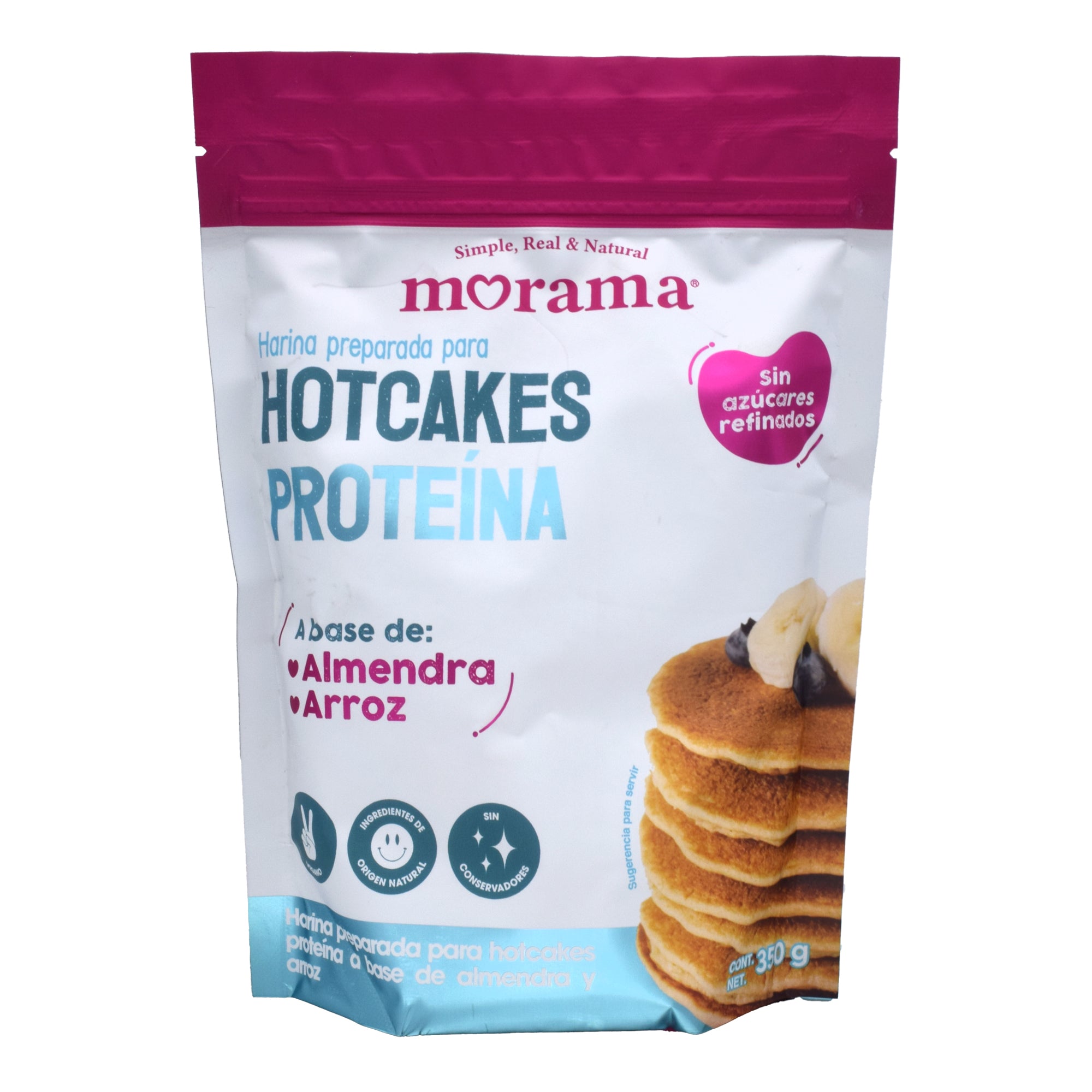 Harina Para Hotcakes Con Proteina 350 G