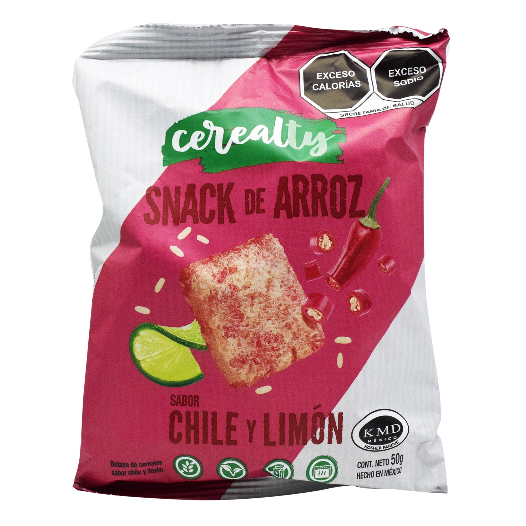 Botana De Arroz Sab Chile Y Limon 50 G