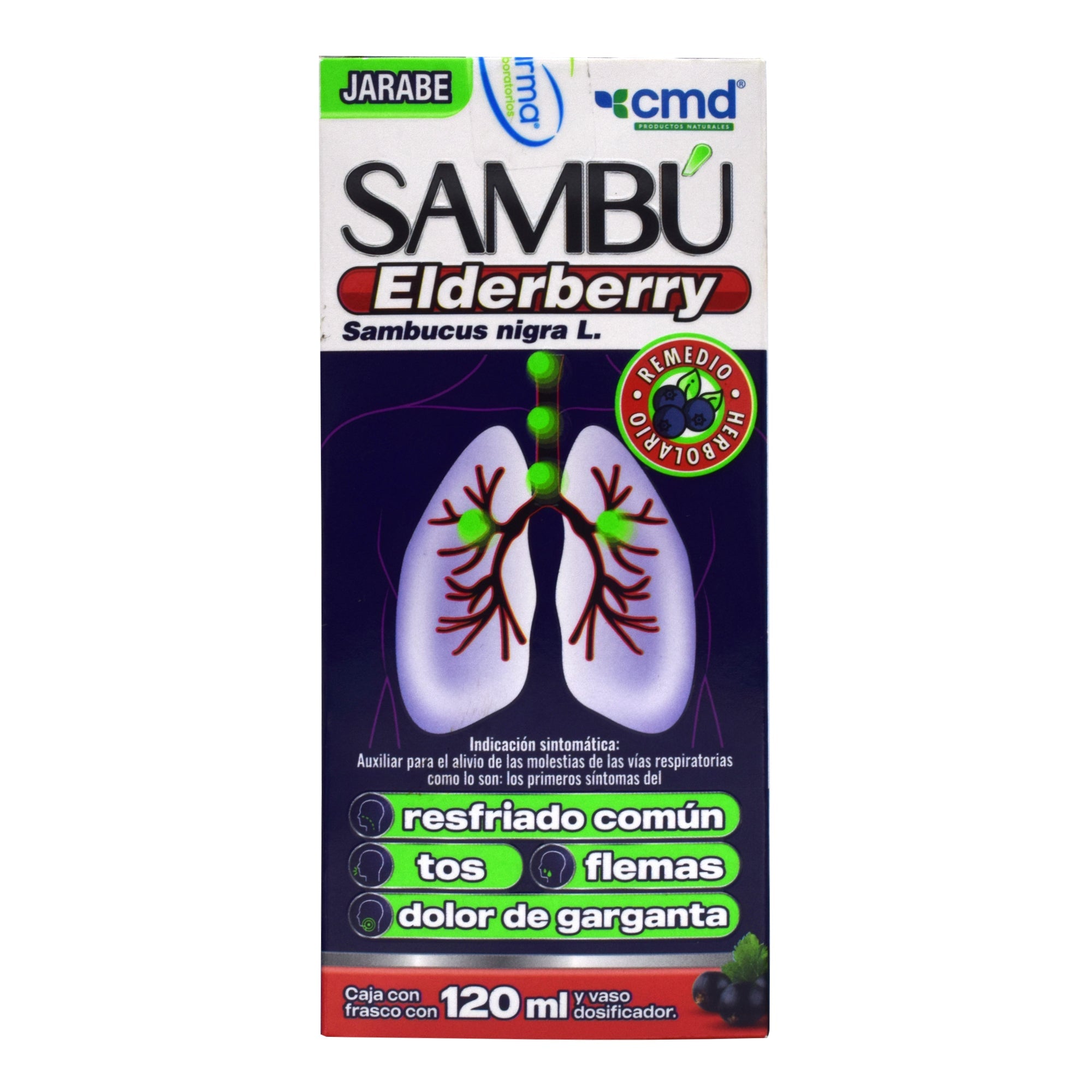 Jarabe Sambu Elderberry 120 Ml