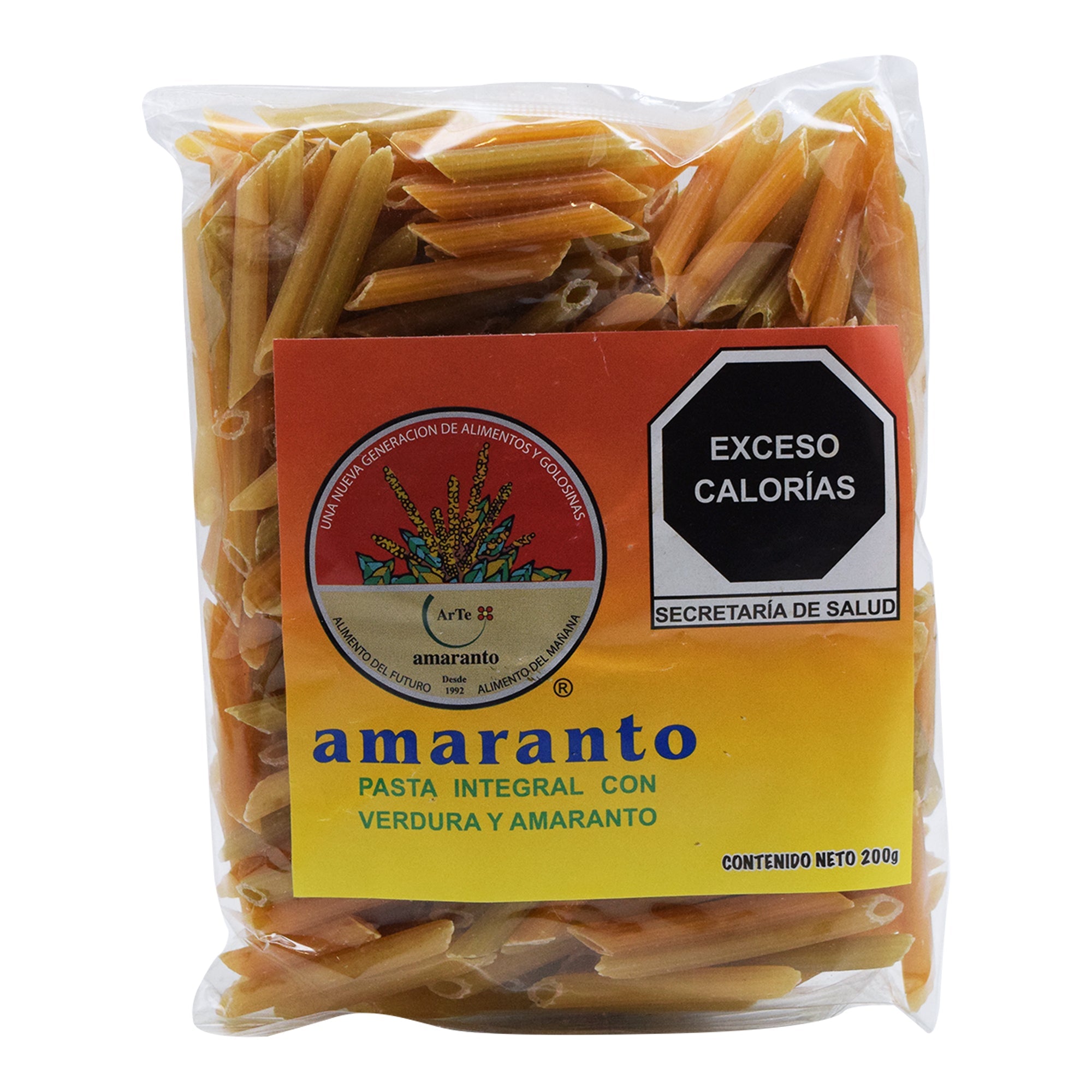 Pasta Integral Con Verdura Pluma 200 G