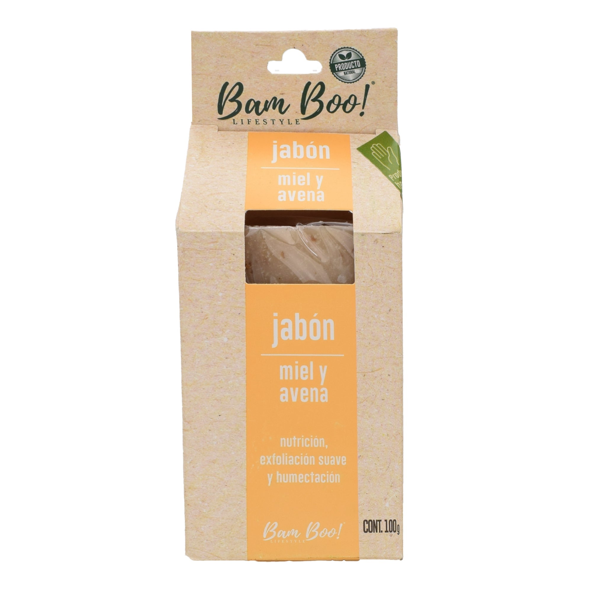 Jabon Miel Y Avena 100 G