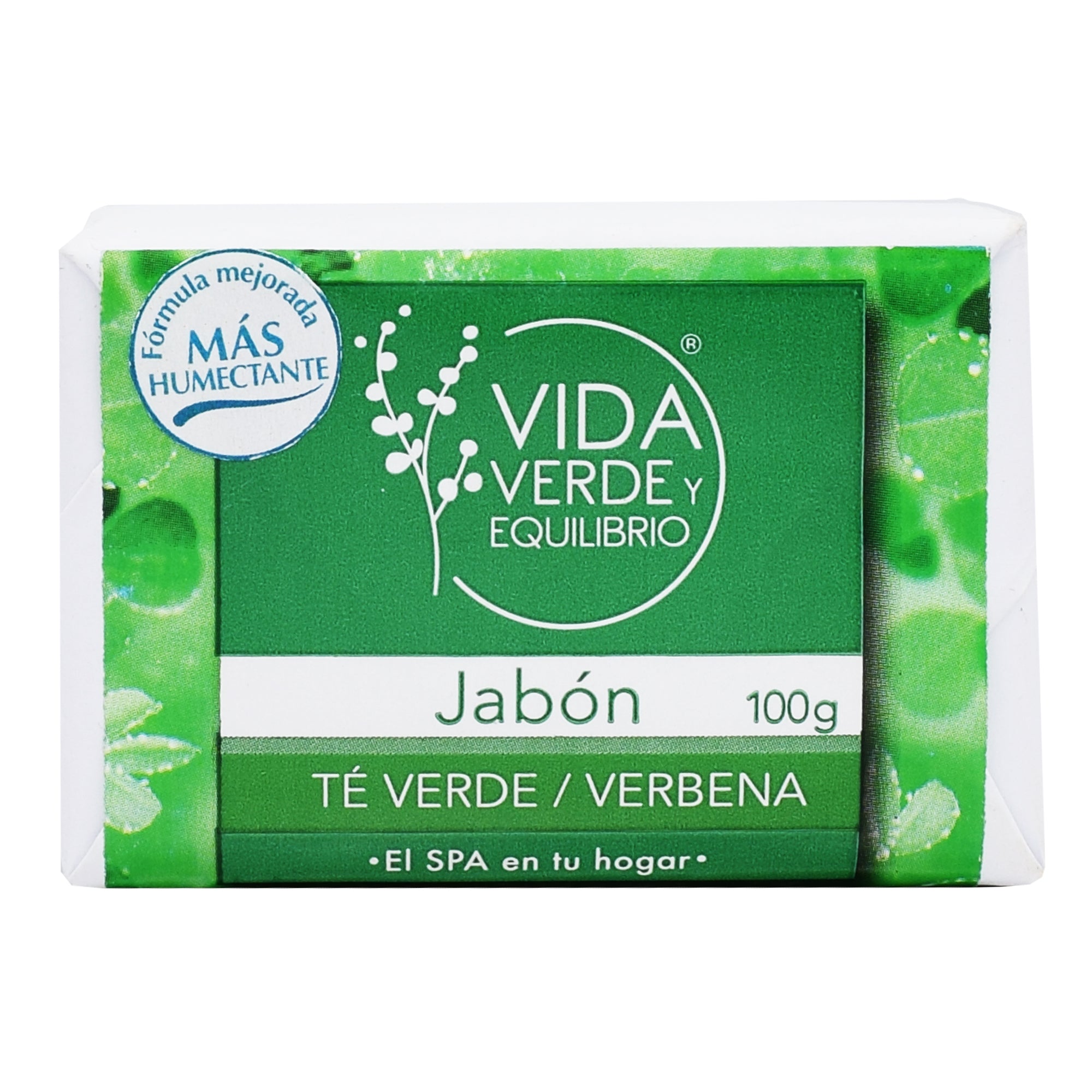 Jabon Artesanal Te Verde Verbena 100 G