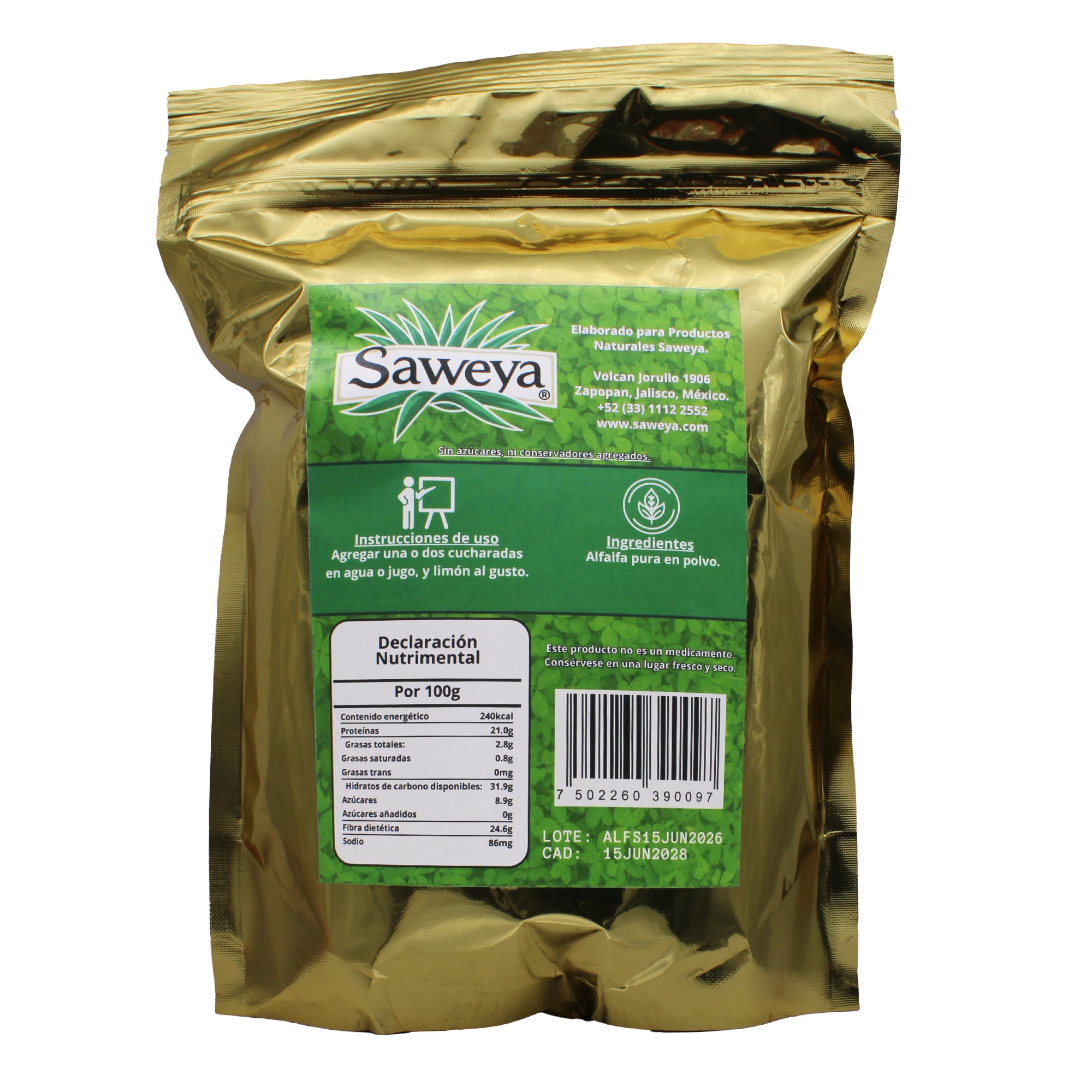 Alfalfa Pura 500 G