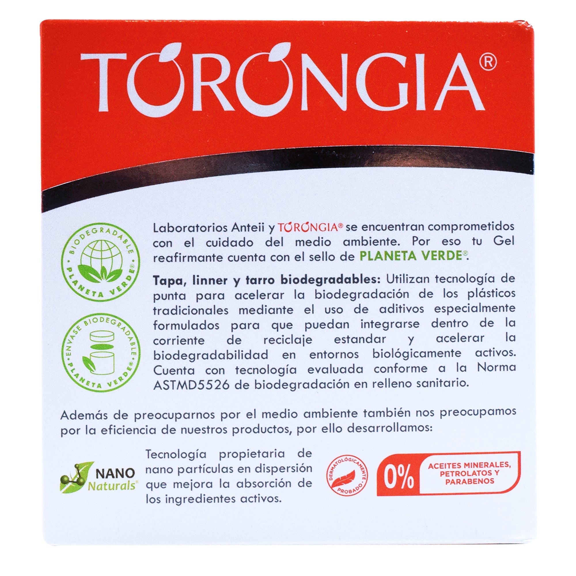 Gel Corporal De Torongia 475 G