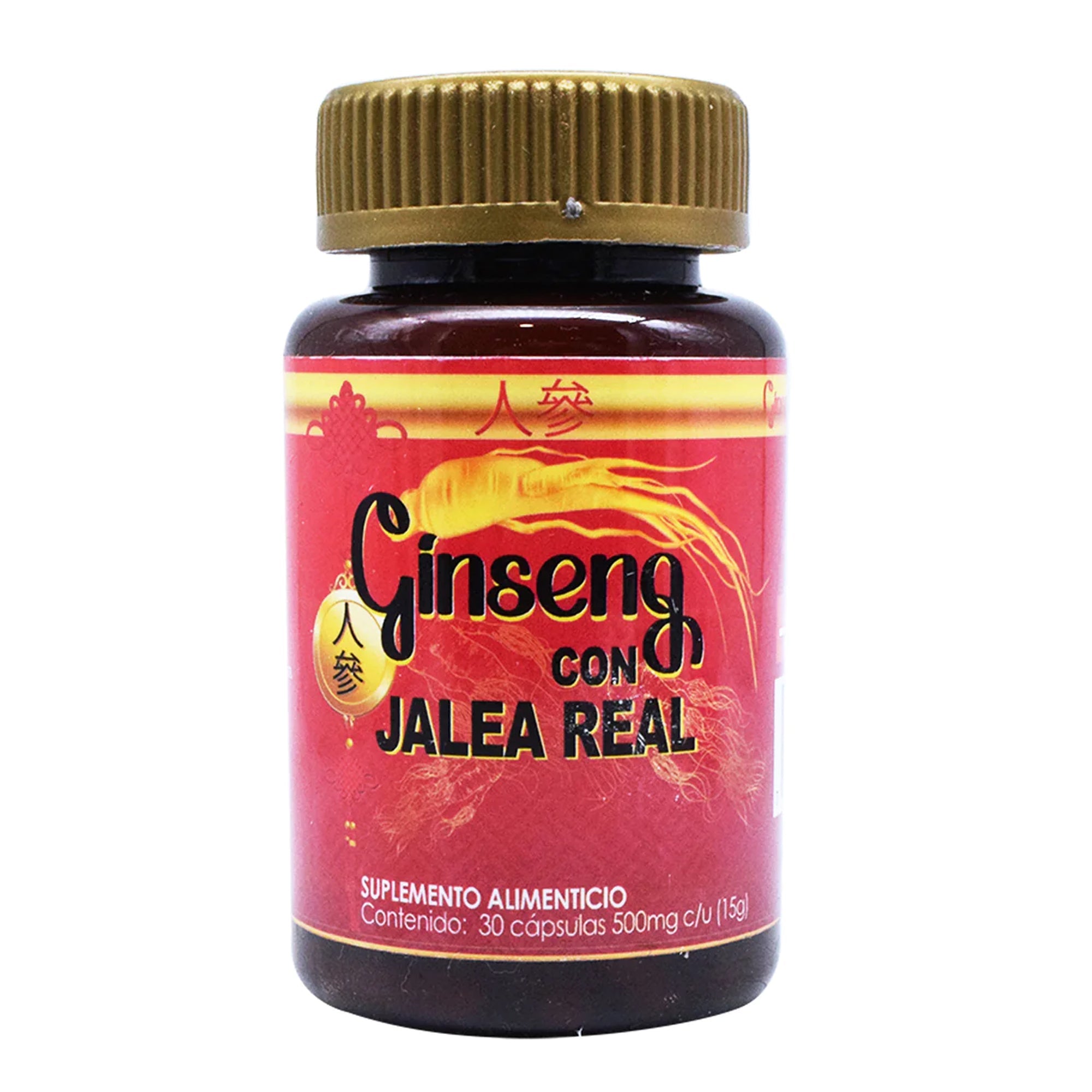 Ginseng Con Jalea Real 500 Mg 30 Cap