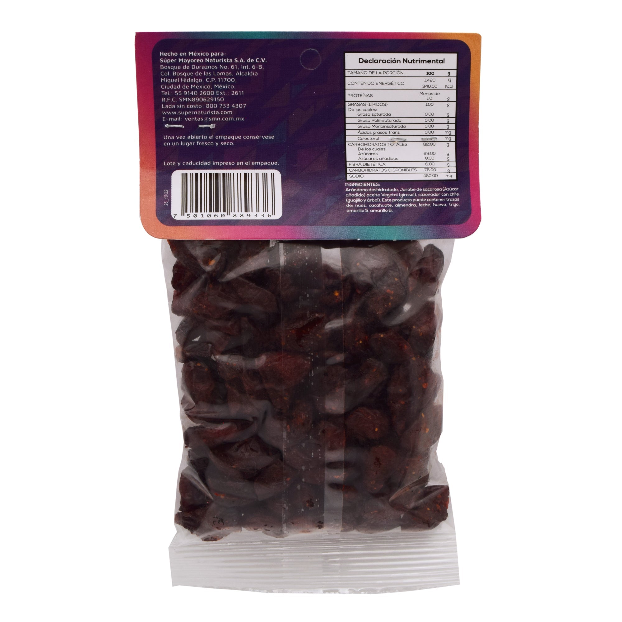 Arandano Con Chile 80 G