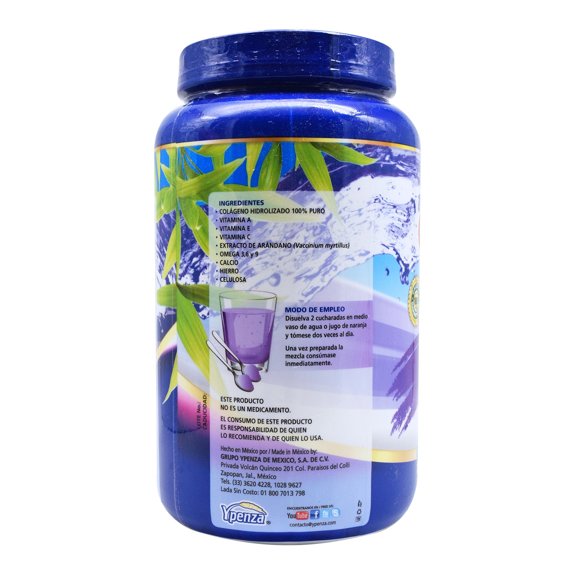 Colageno Hidrolizado Sab Blueberry 1100 G