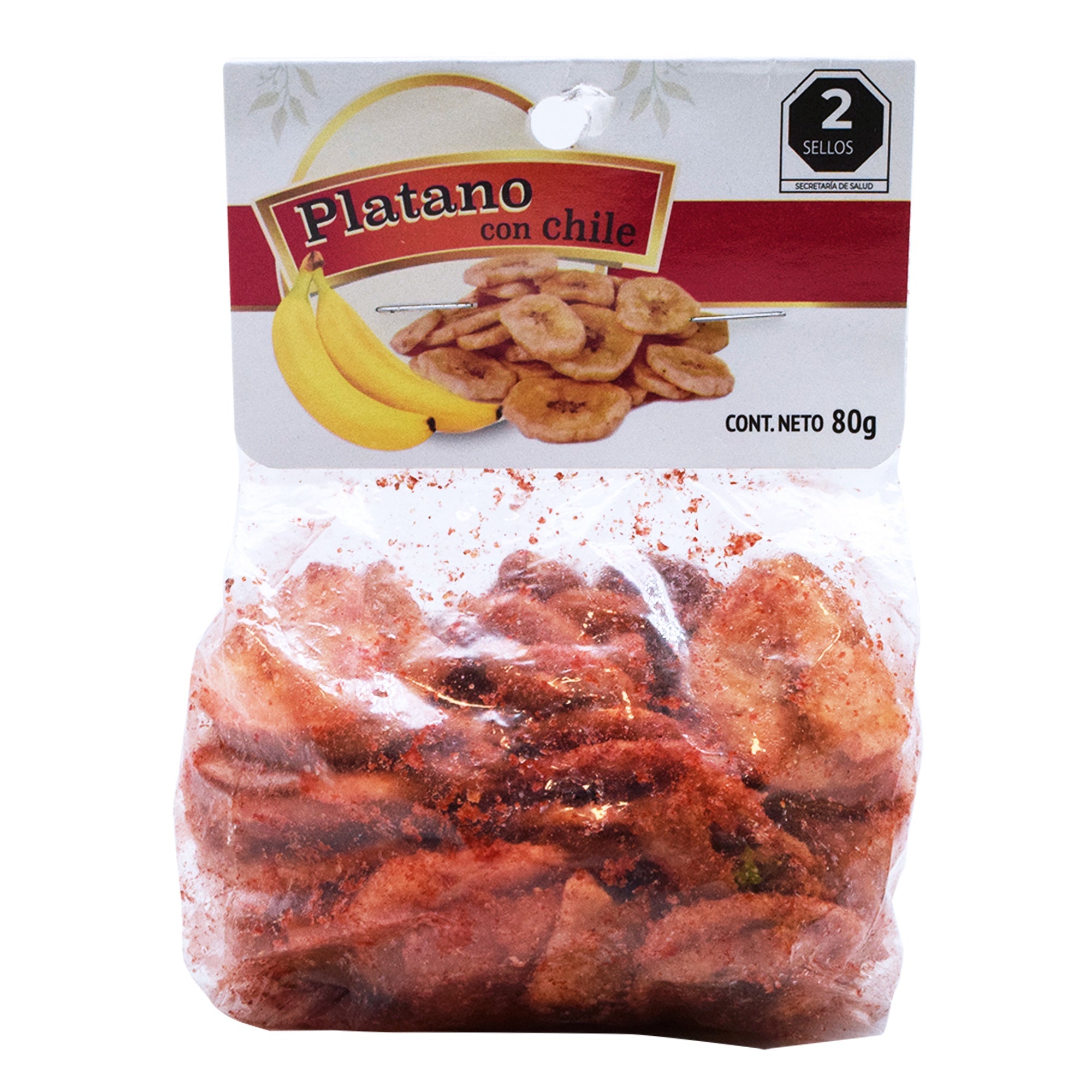 Hojuelas De Platano Enchilado  80 G