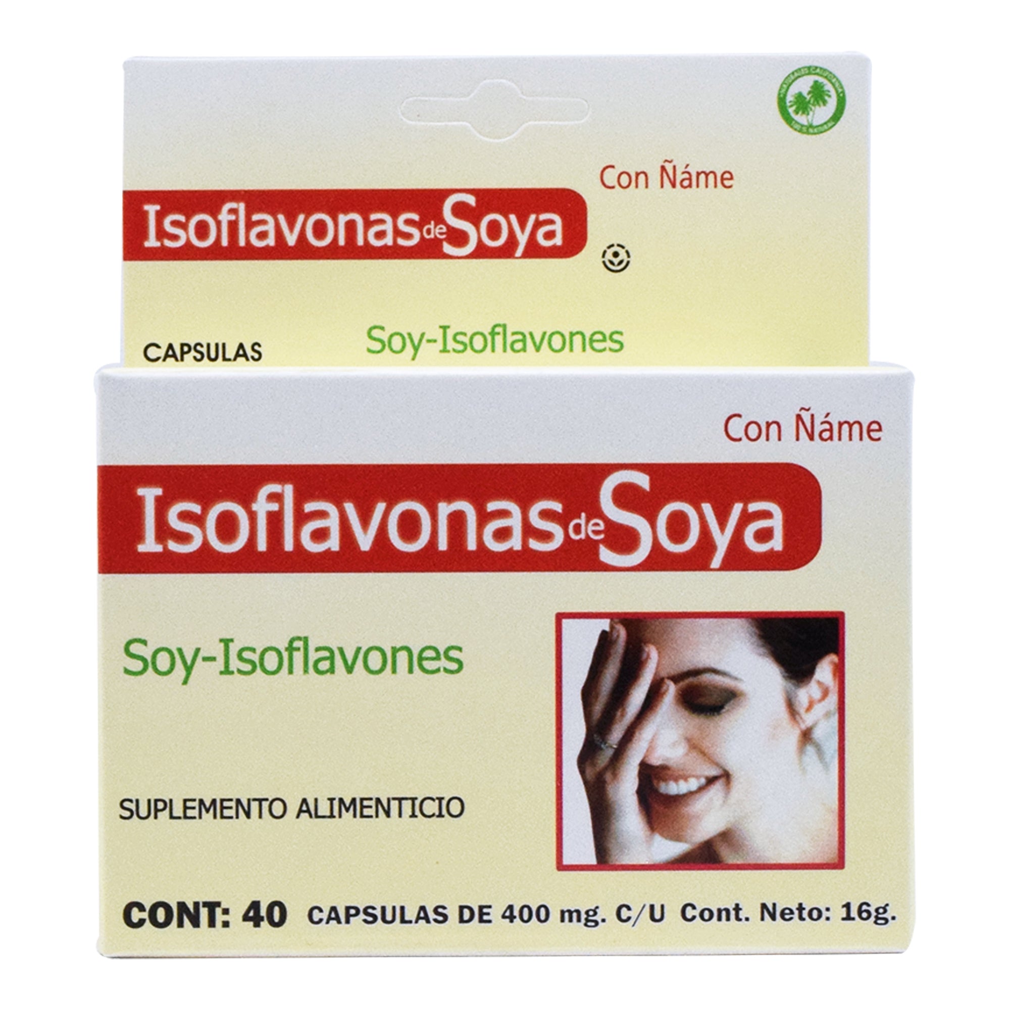 Isoflavonas De Soya 40 Cap