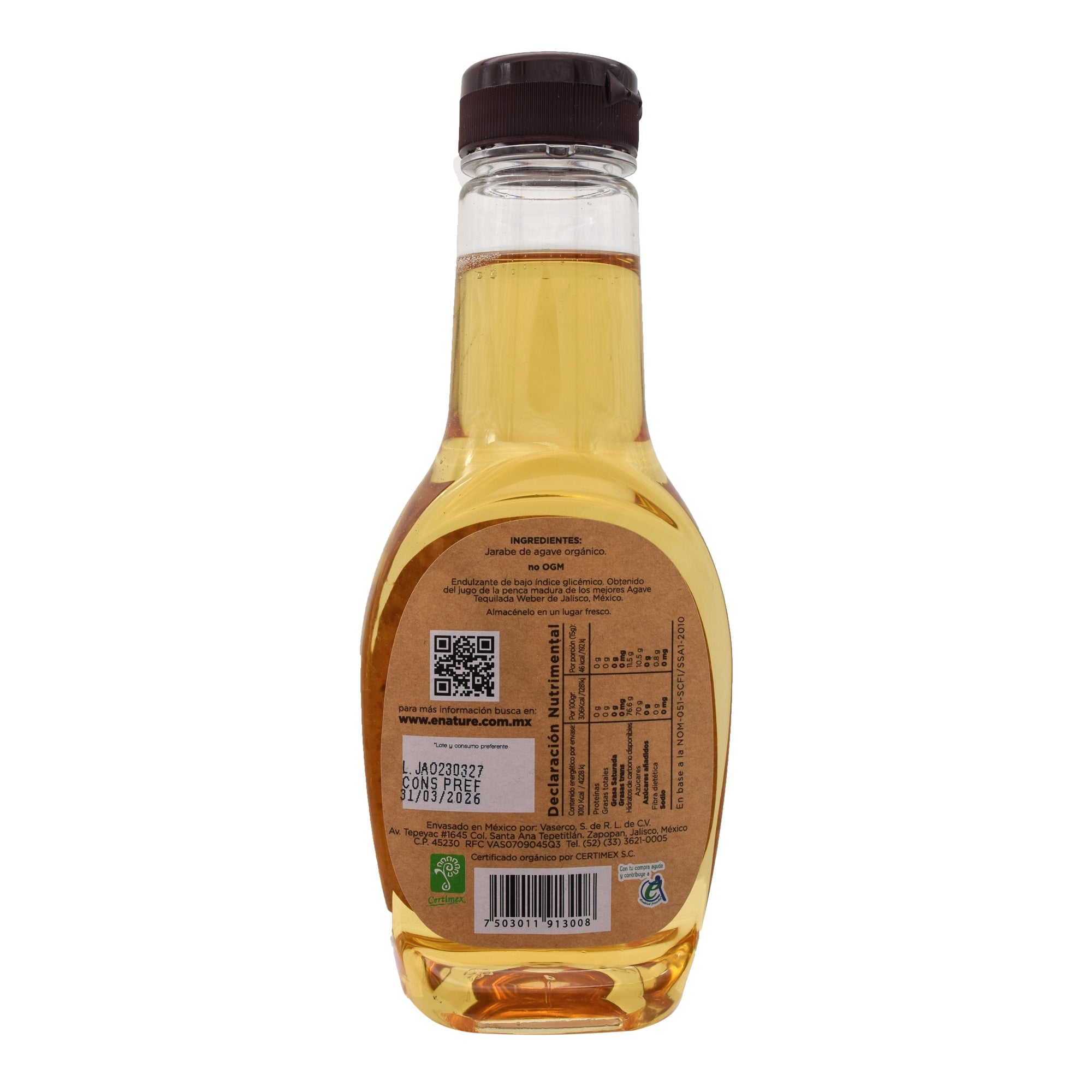 Jarabe De Agave Std Light 330 G