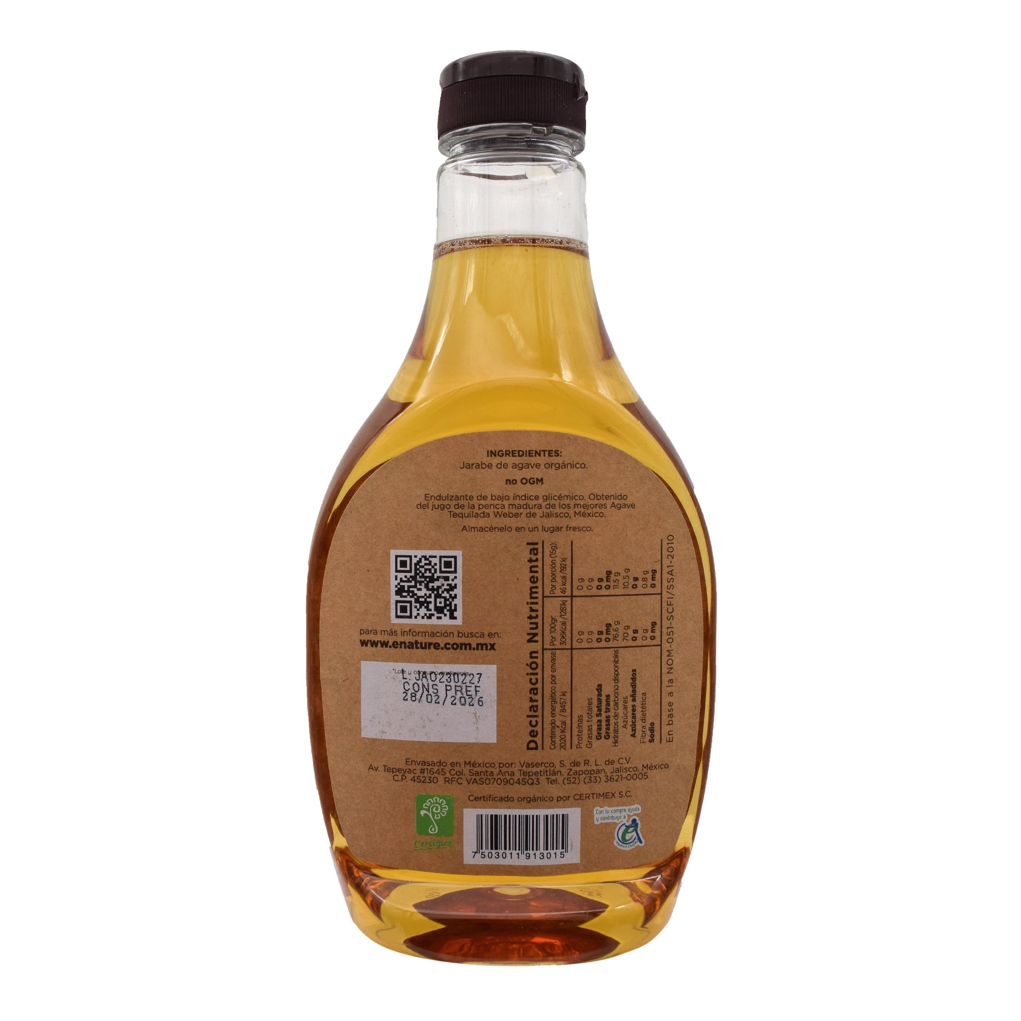 Jarabe De Agave Std Light 660 G