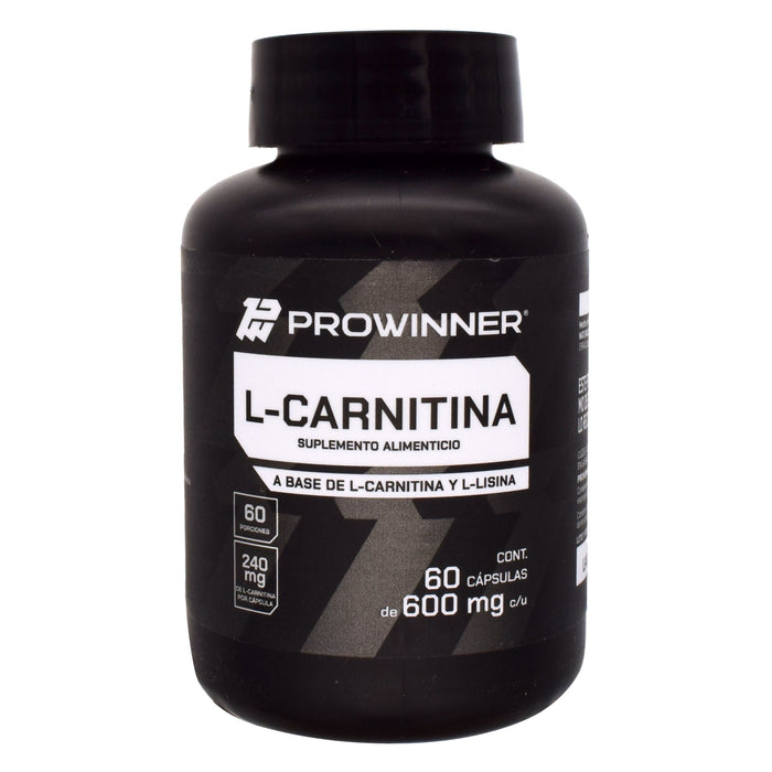 L-Carnitina 60 Cápsulas Prowinner Suplemento Deportivo