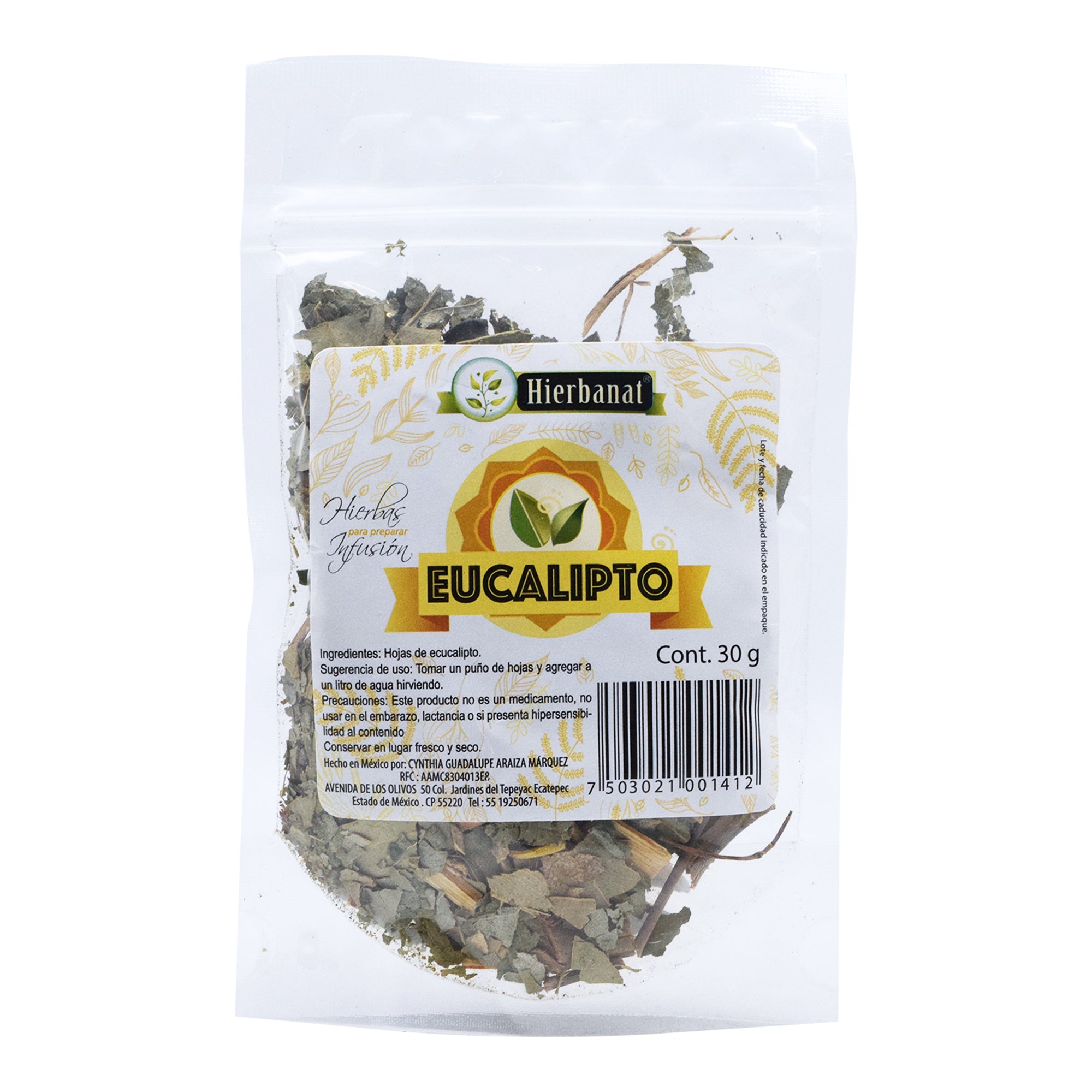 Eucalipto Hojas 30 G