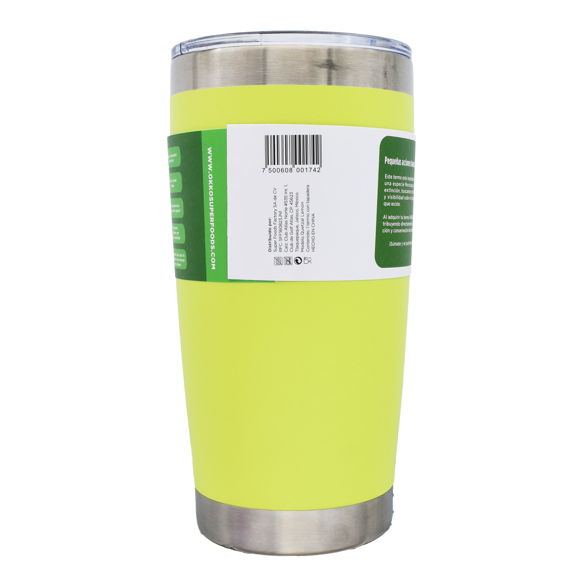 Termo Quetzal Verde 1 Pz