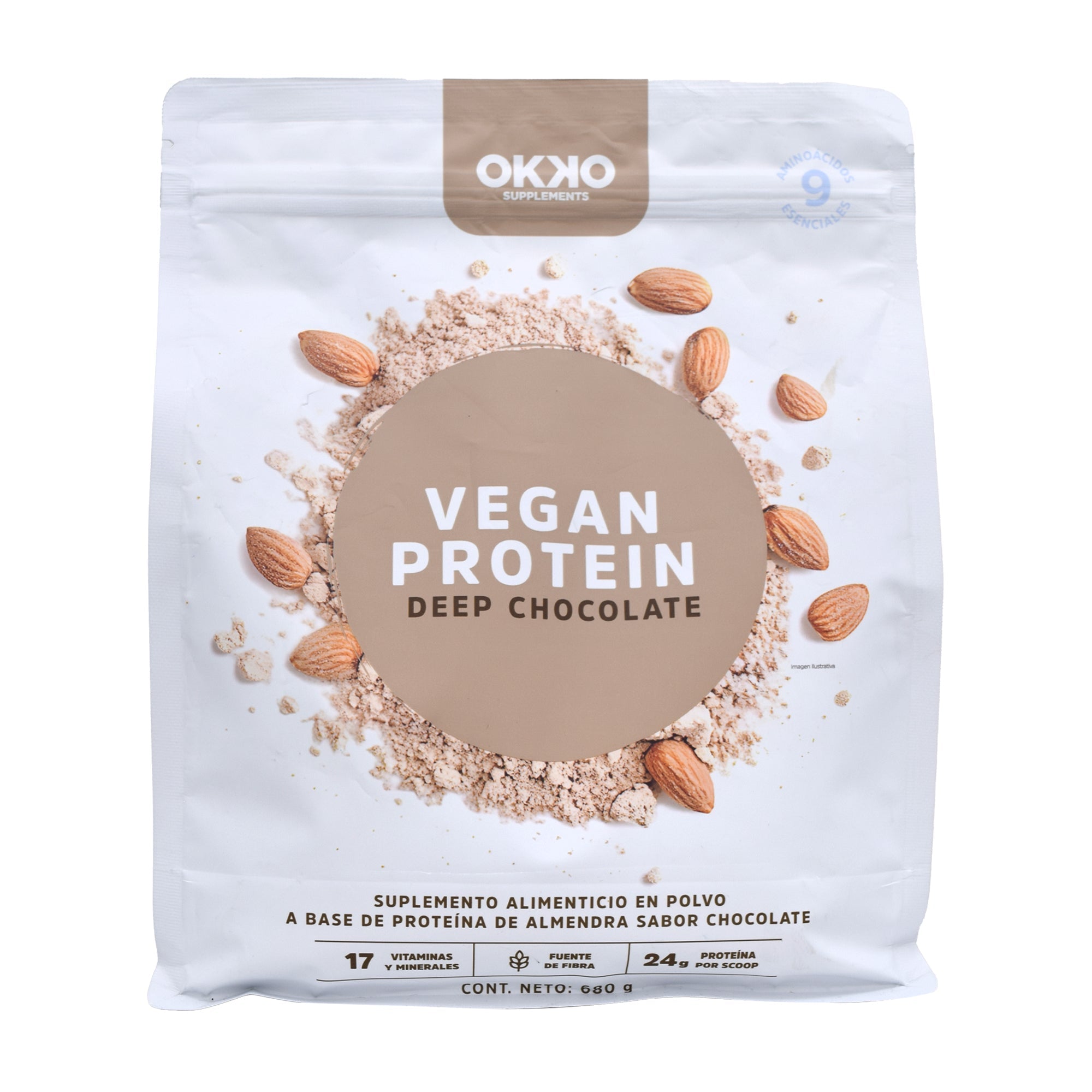 Proteina De Almendra Chocolate 680 G