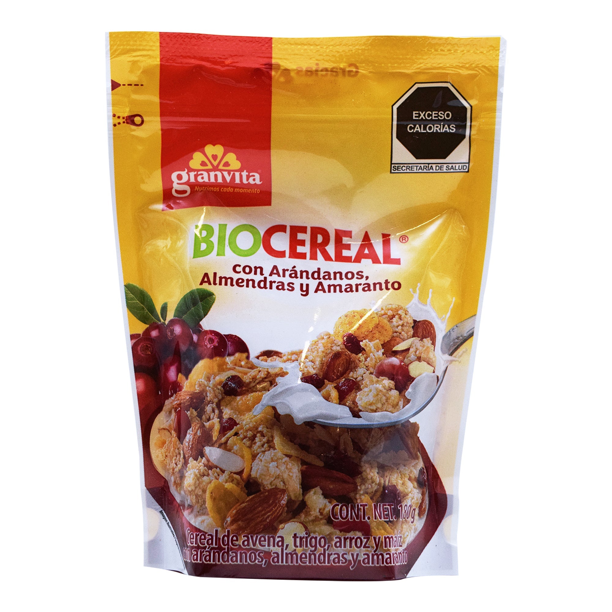 Cereal Con Arandanos Y Amaranto 180 G