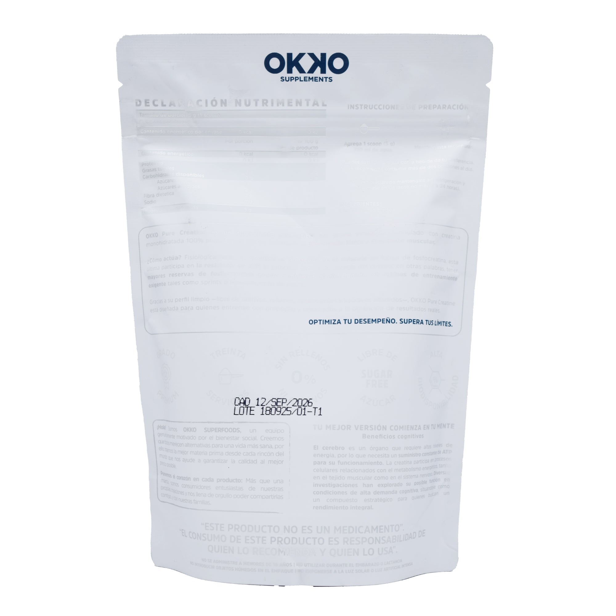 Creatina Monohidratada 150 G