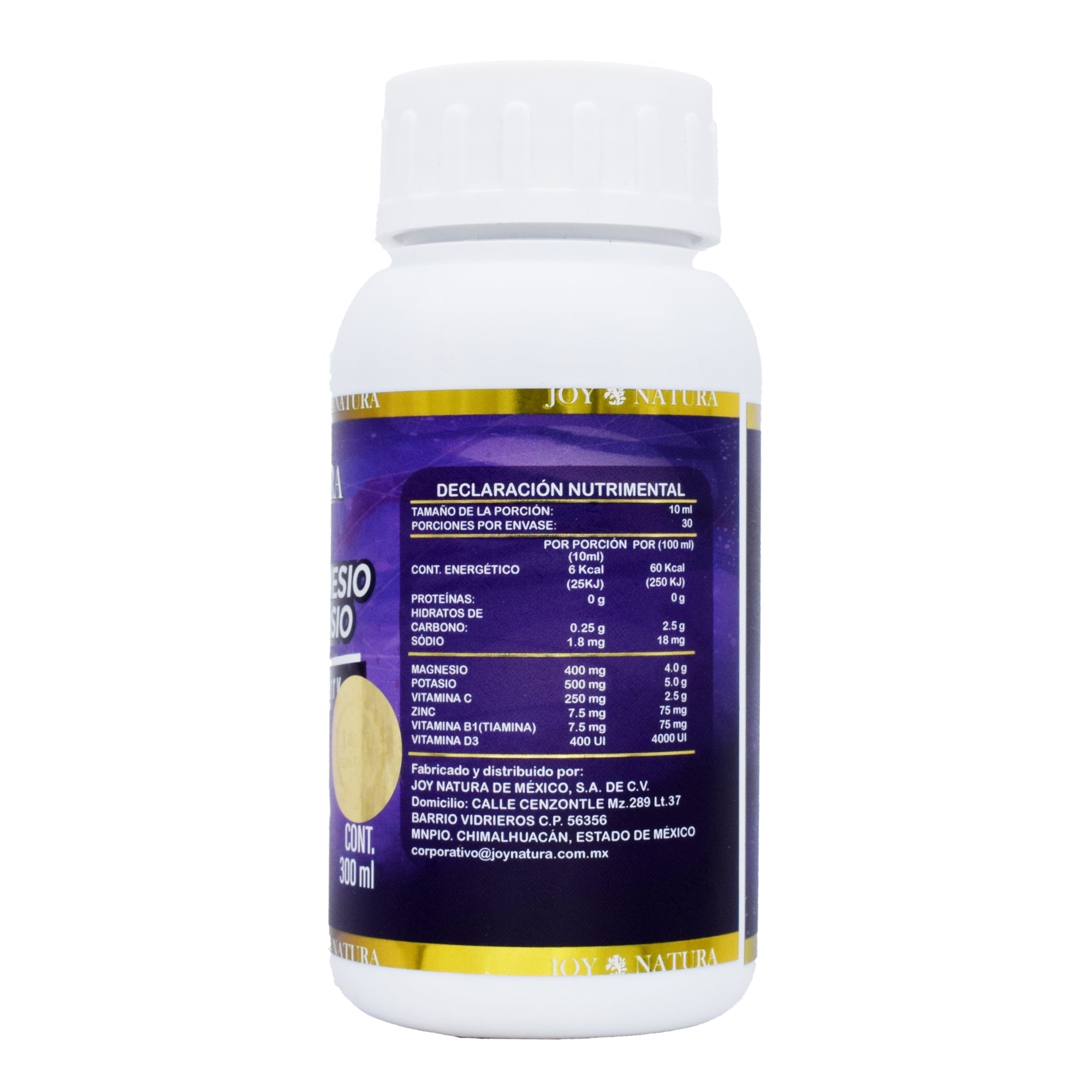 Citrato De Magnesio Y Citrato De Potasio Blueberry 300 Ml