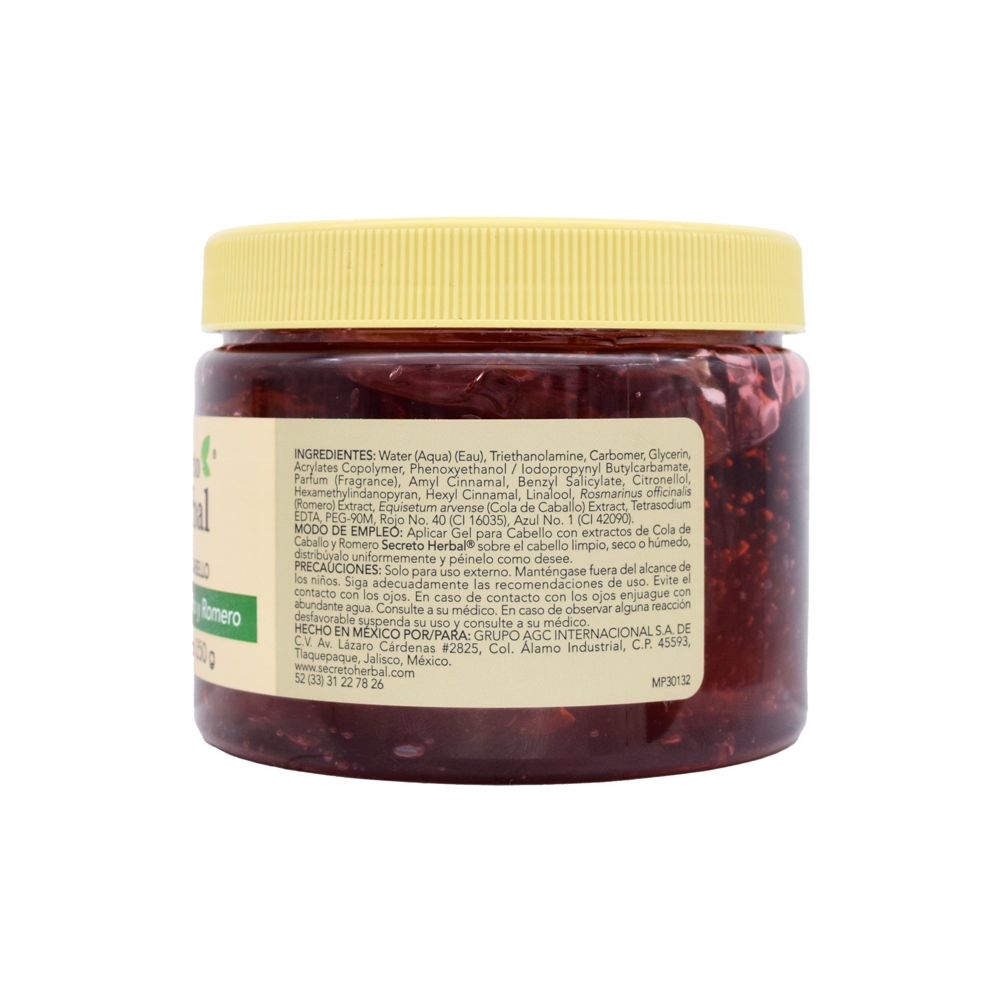 Gel Capilar Cola De Caballo Romero 350 G