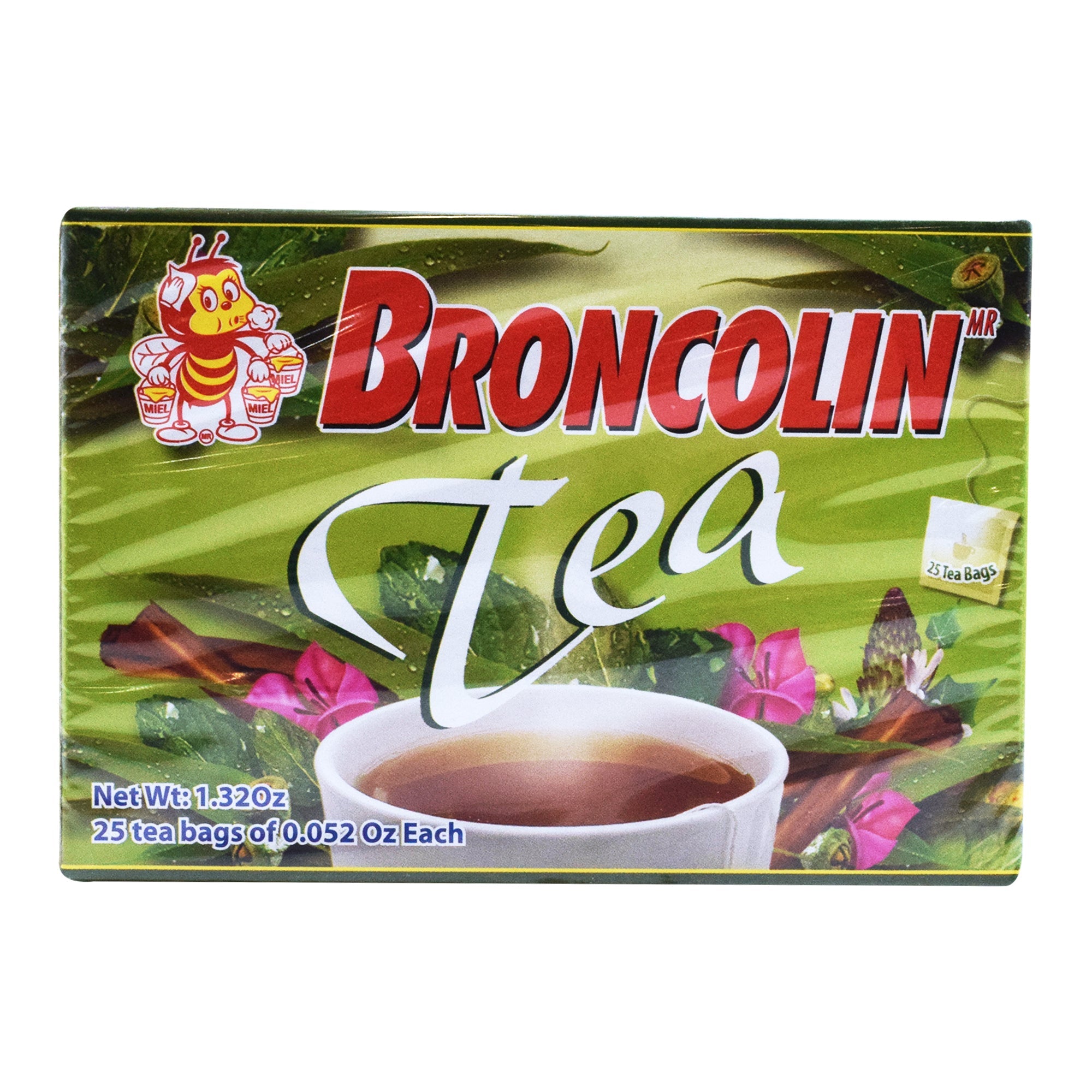 Te Broncolin 25 Sob