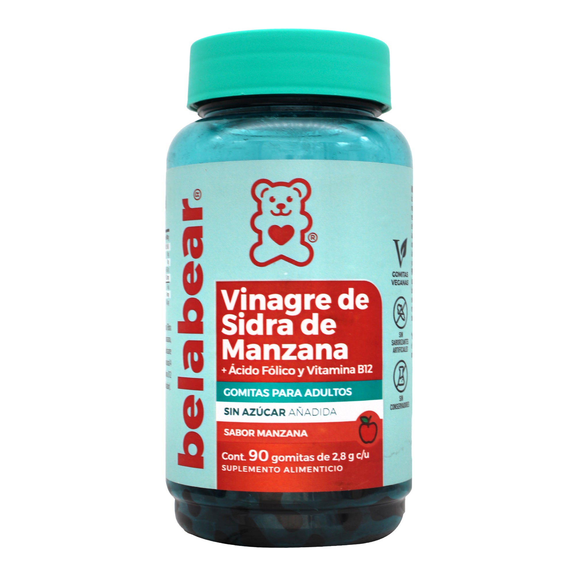 Vinagre Sidra De Manzana 90 Gomitas