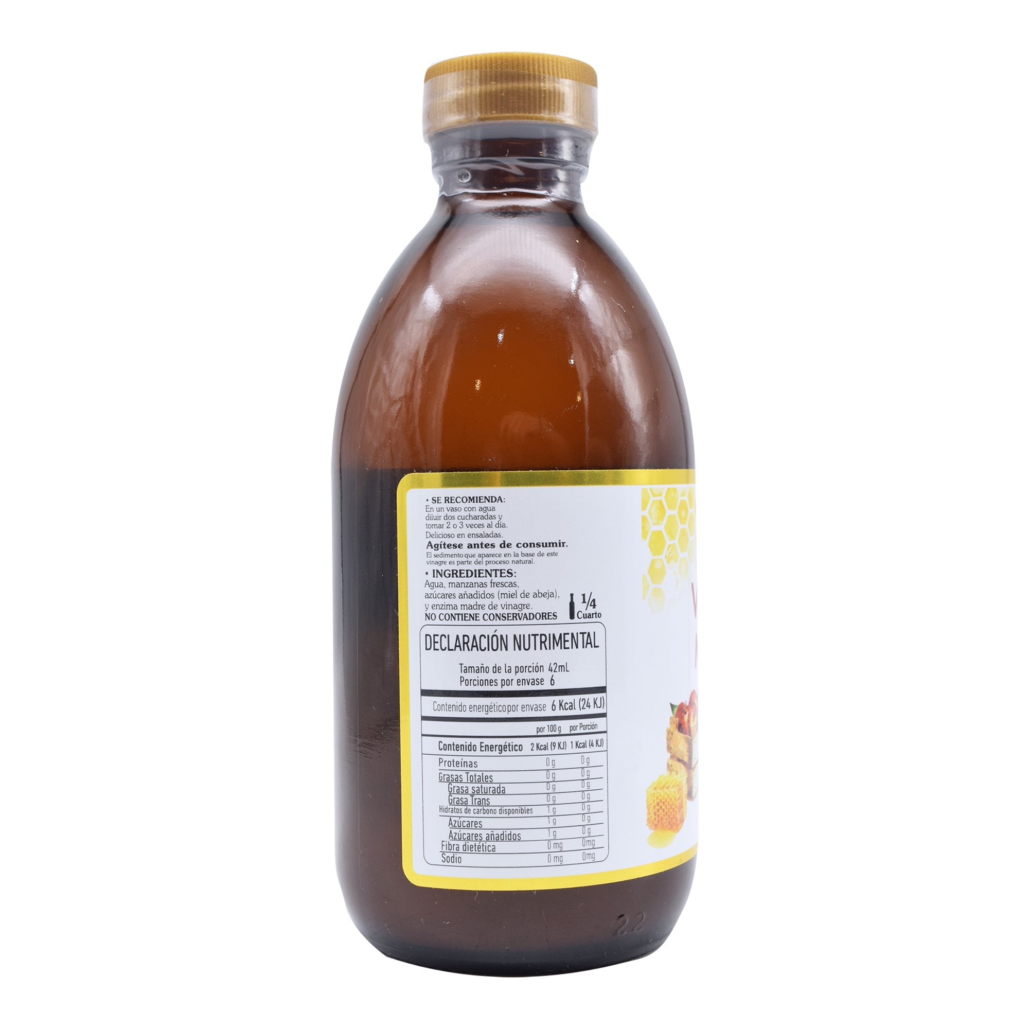 Vinagre De Manzana Y Miel 250 Ml