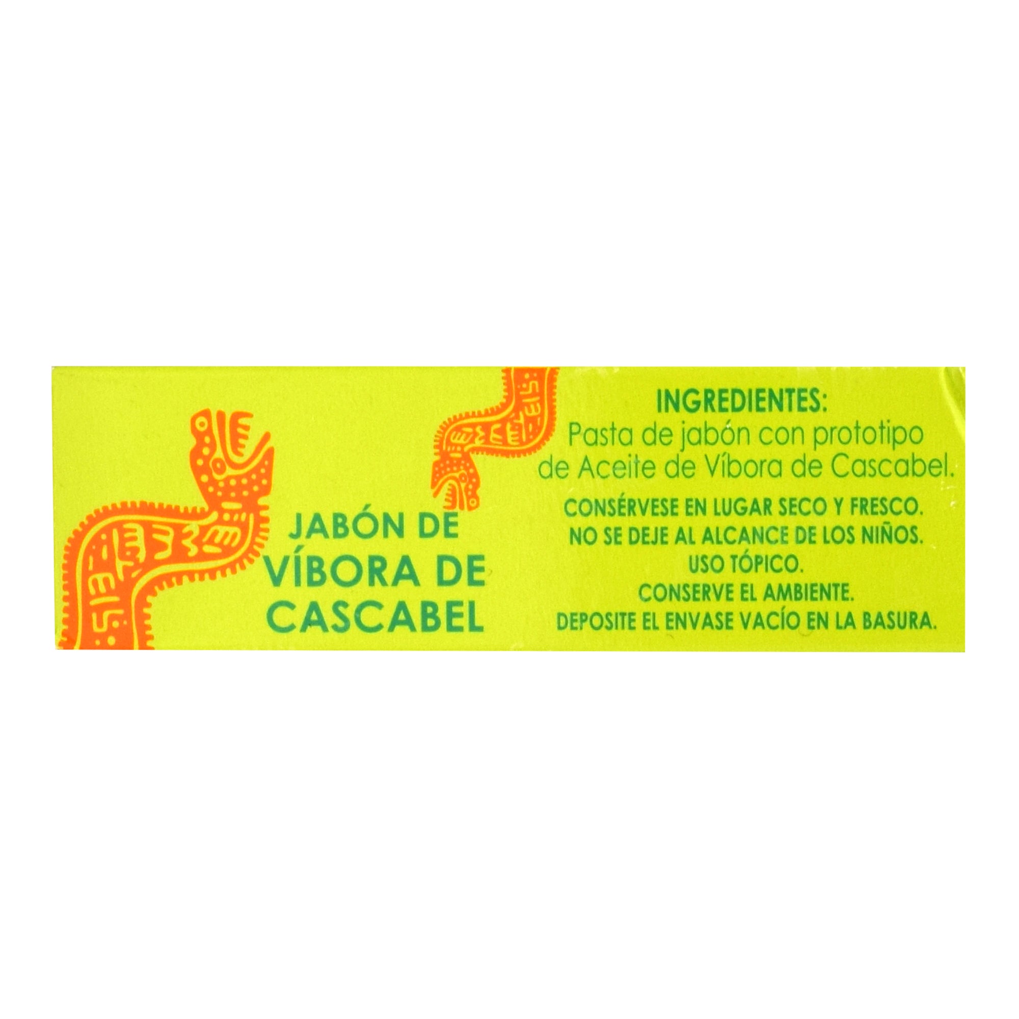 Jabon De Vibora De Cascabel 90 G