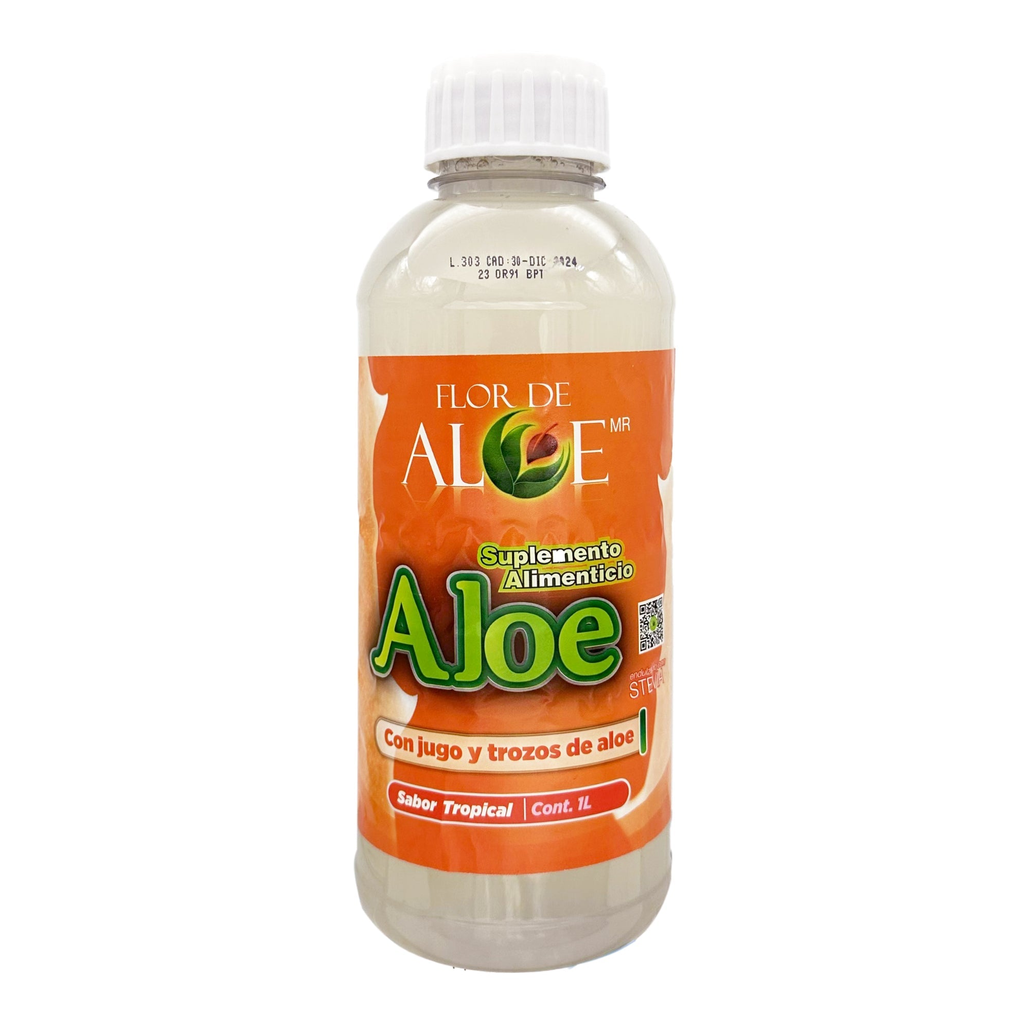 Bebida De Sabila Con Trozos De Aloe Sab Tropical 1 L