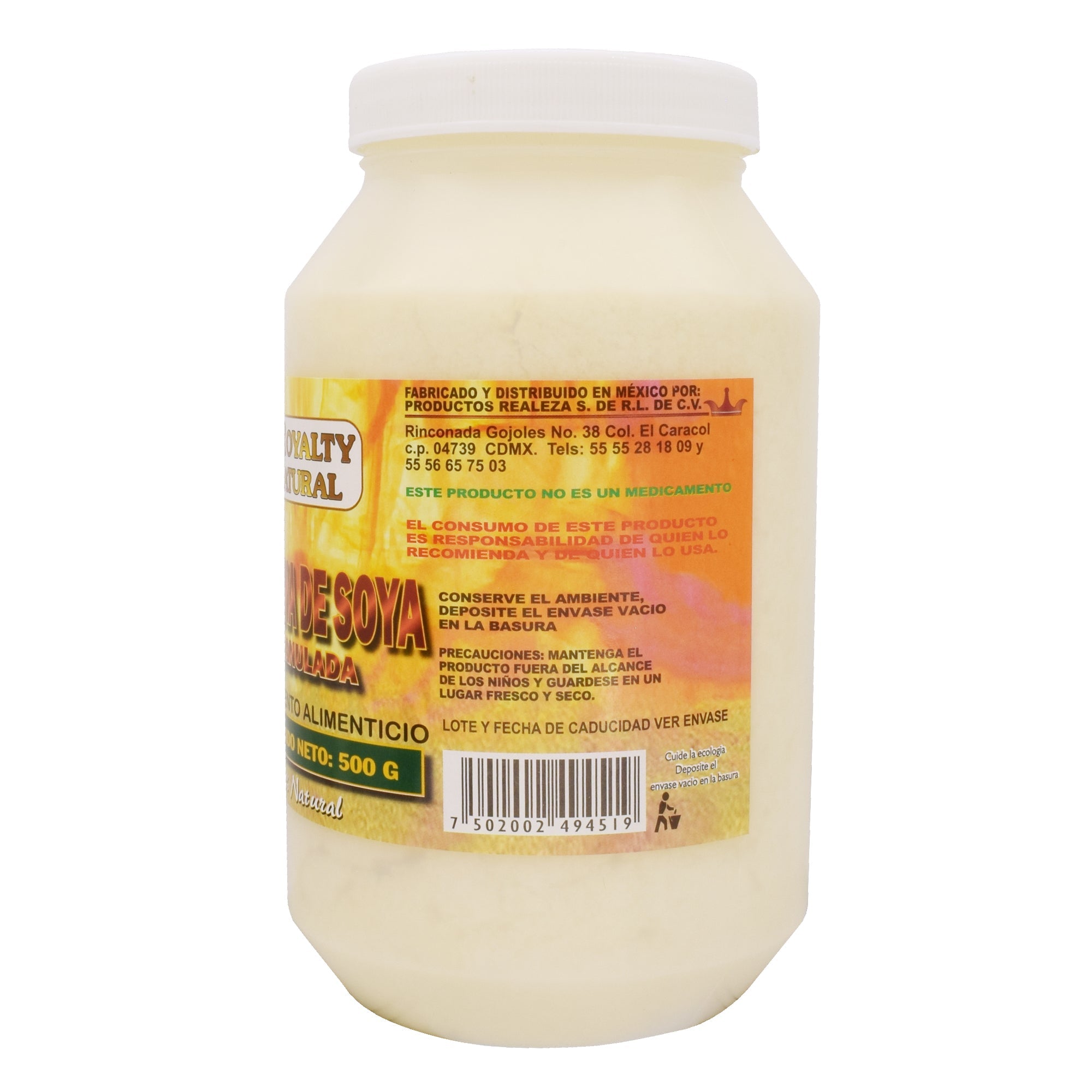 Lecitina De Soya Granulada 500 G