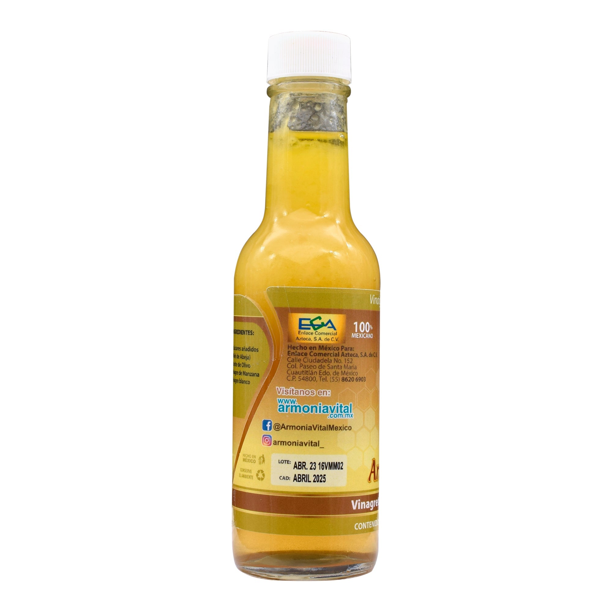 Vinagreta Con Miel De Abeja Y Olivo 150 Ml