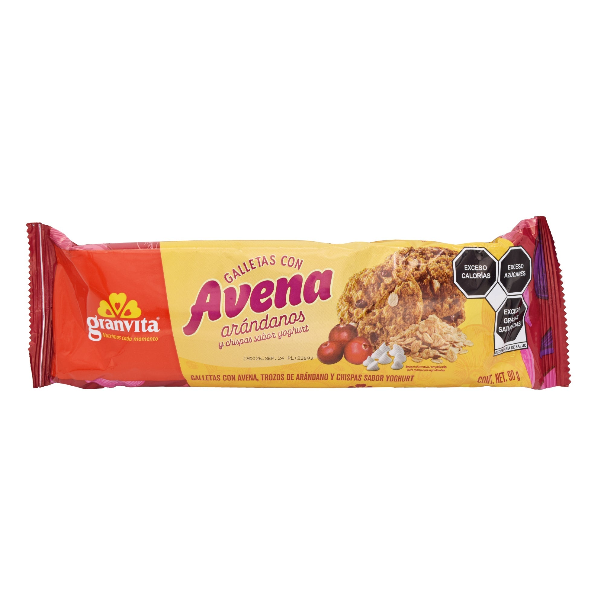 Galleta De Avena Arandano Yoghurt 90 G