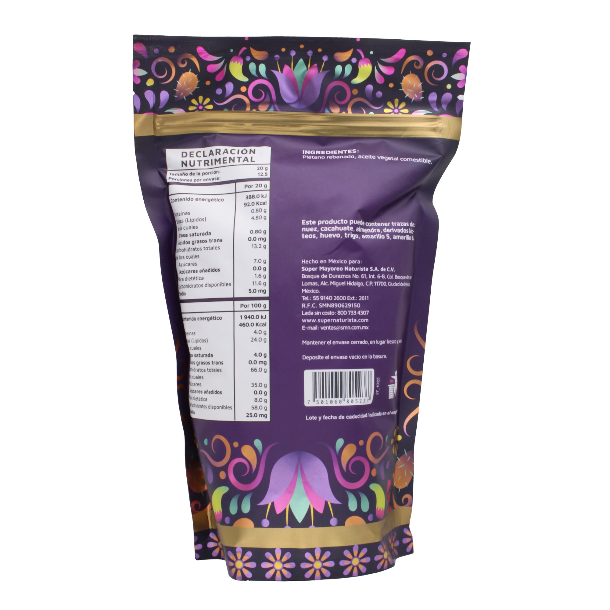 Platano Crujiente 250 G