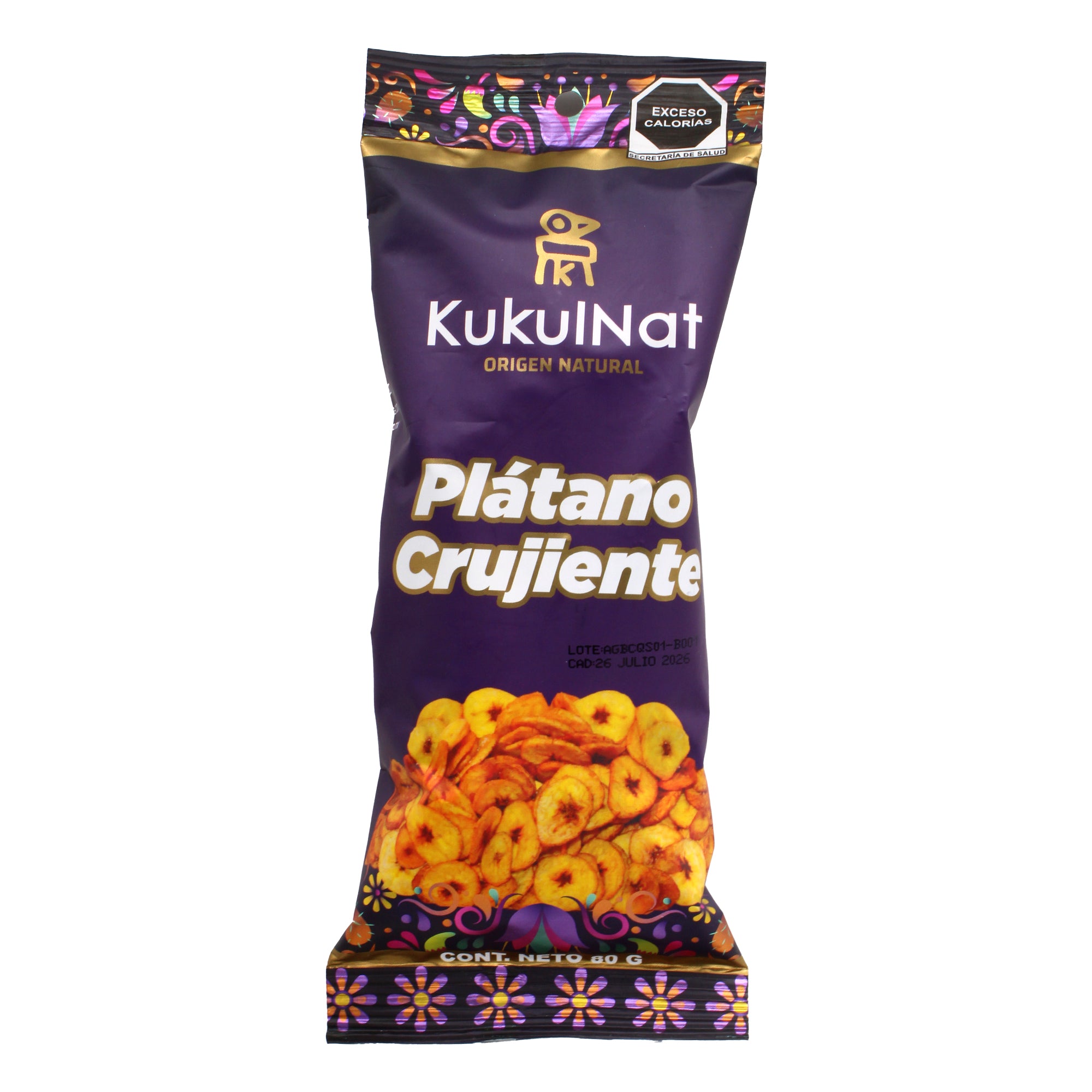 Platano Crujiente 80 G