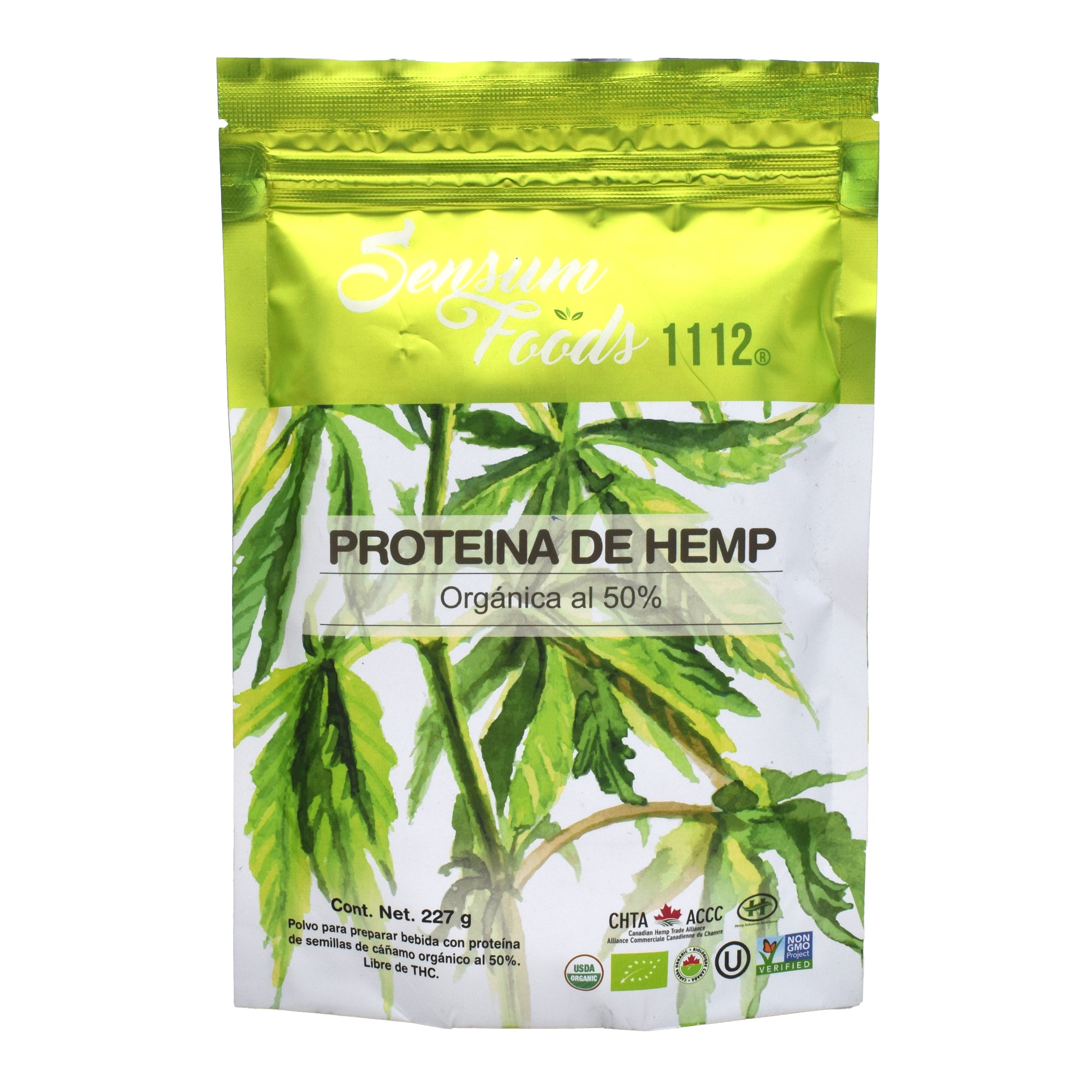 Proteina De Hemp Al 50 % Organica 227 G