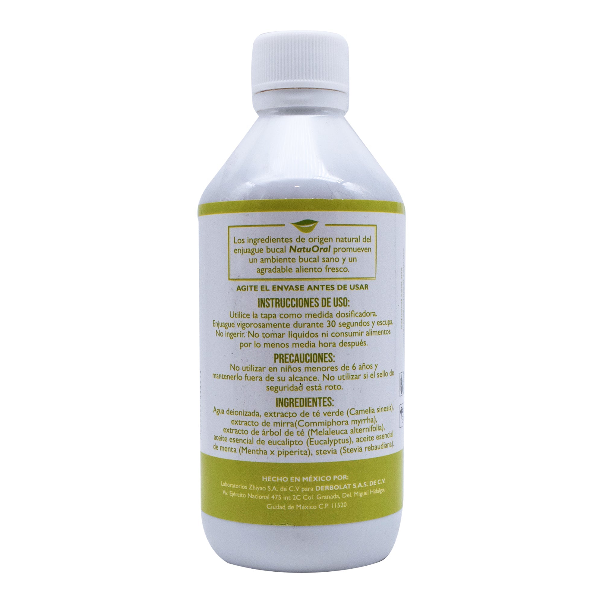 Enjuague Bucal Menta 250 Ml