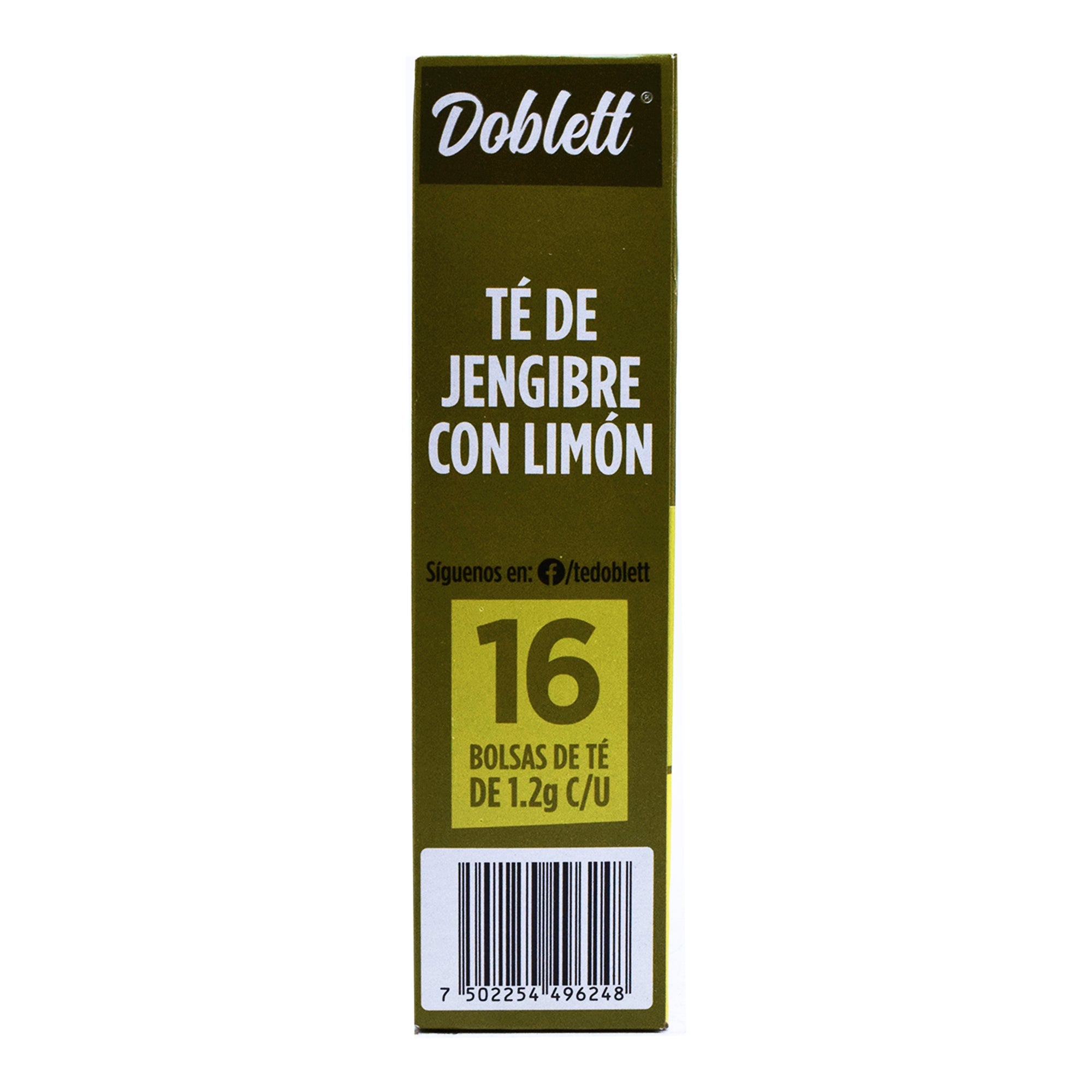 Te De Jengibre Y Limon 16 Sob 19.2 G