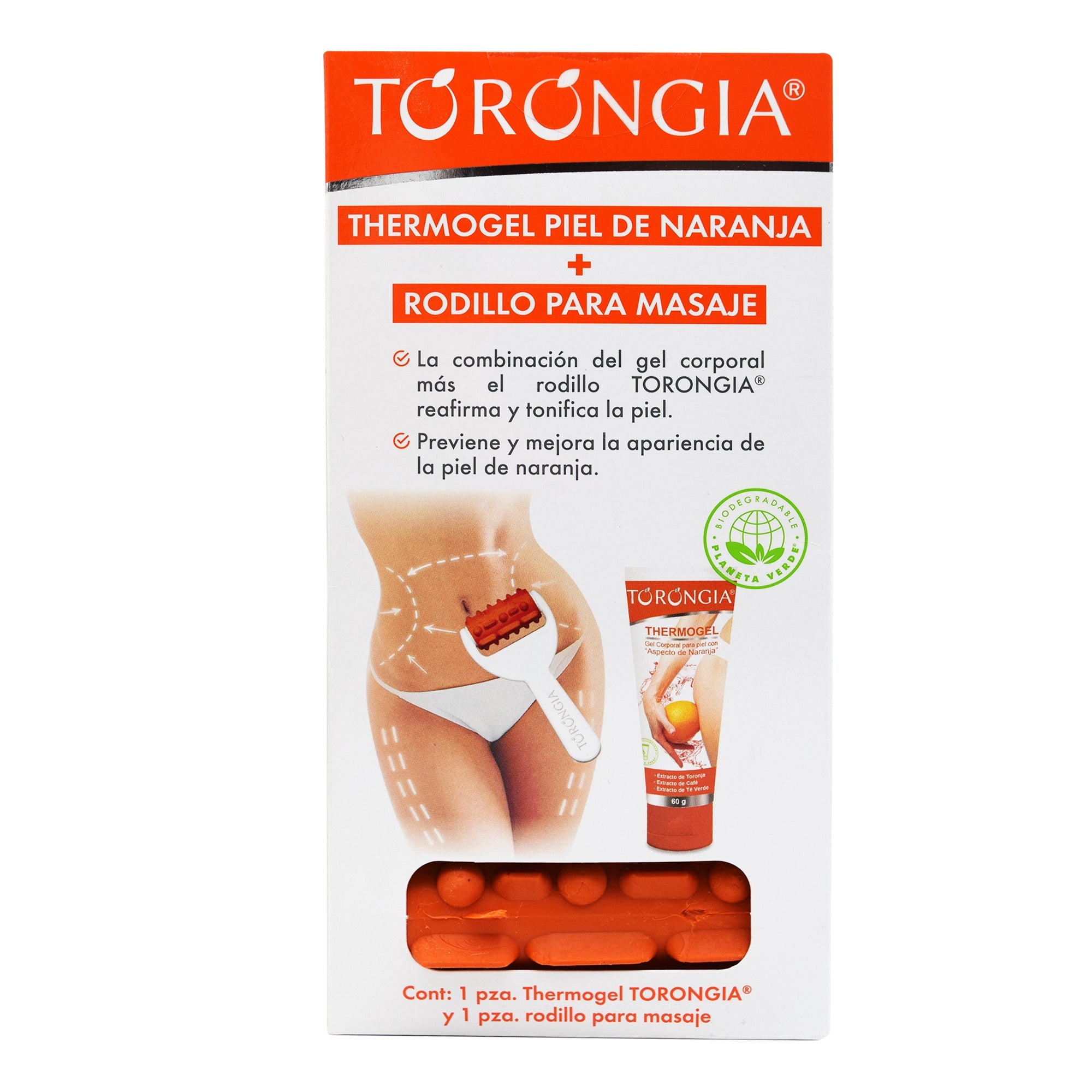 Thermogel Con Rodillo Para Masaje 2 Pza