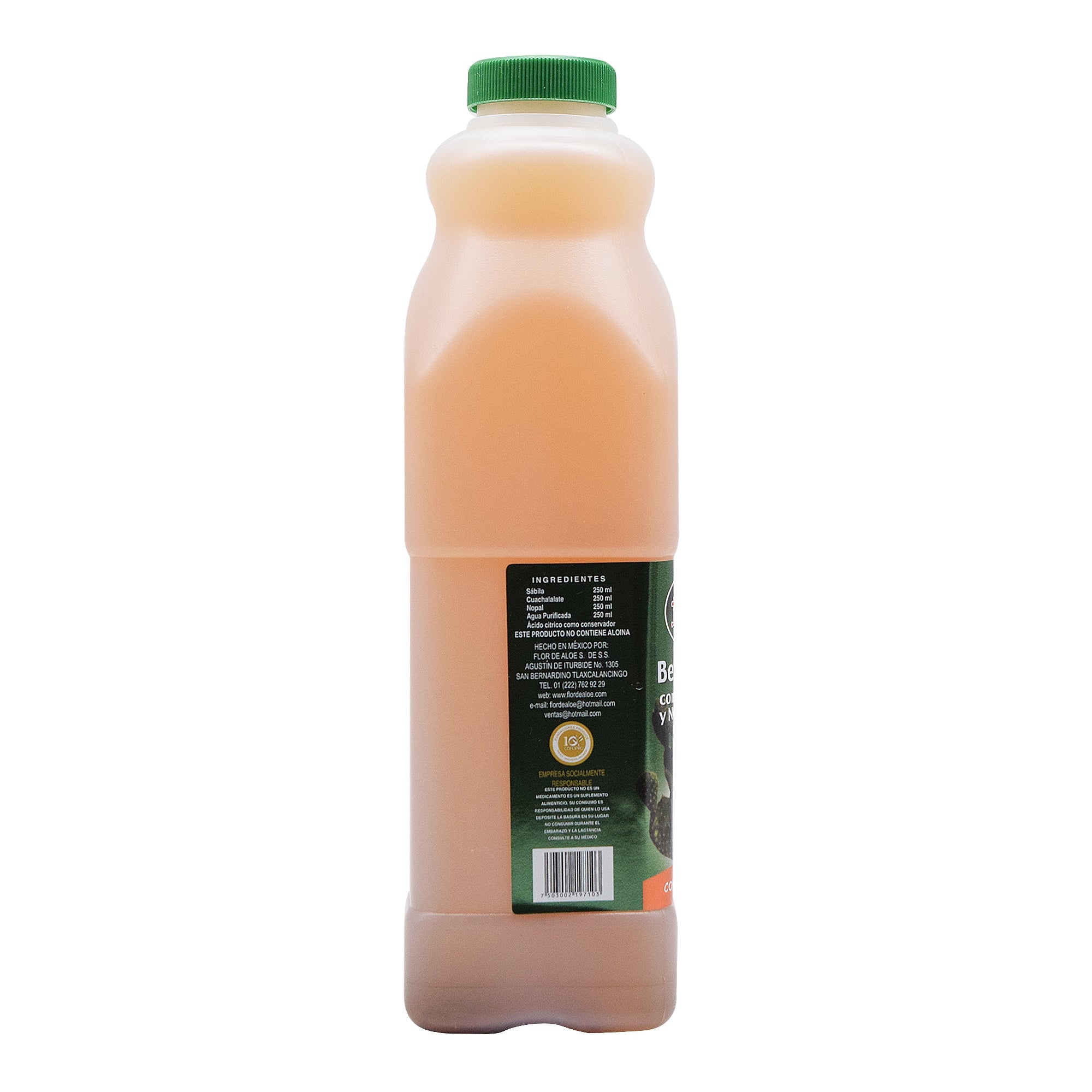 Bebida De Sabila Cuachalalate Nopal 1 L