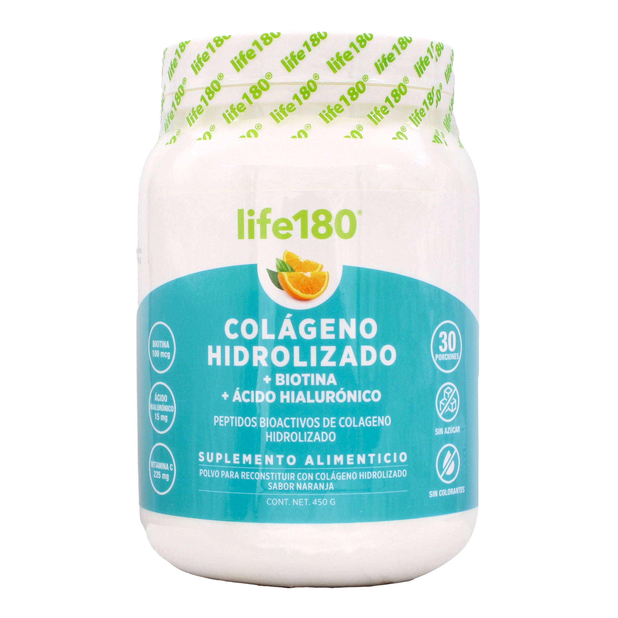 Colageno Hidrolizado Biotina Acido Hialuronico 450 G