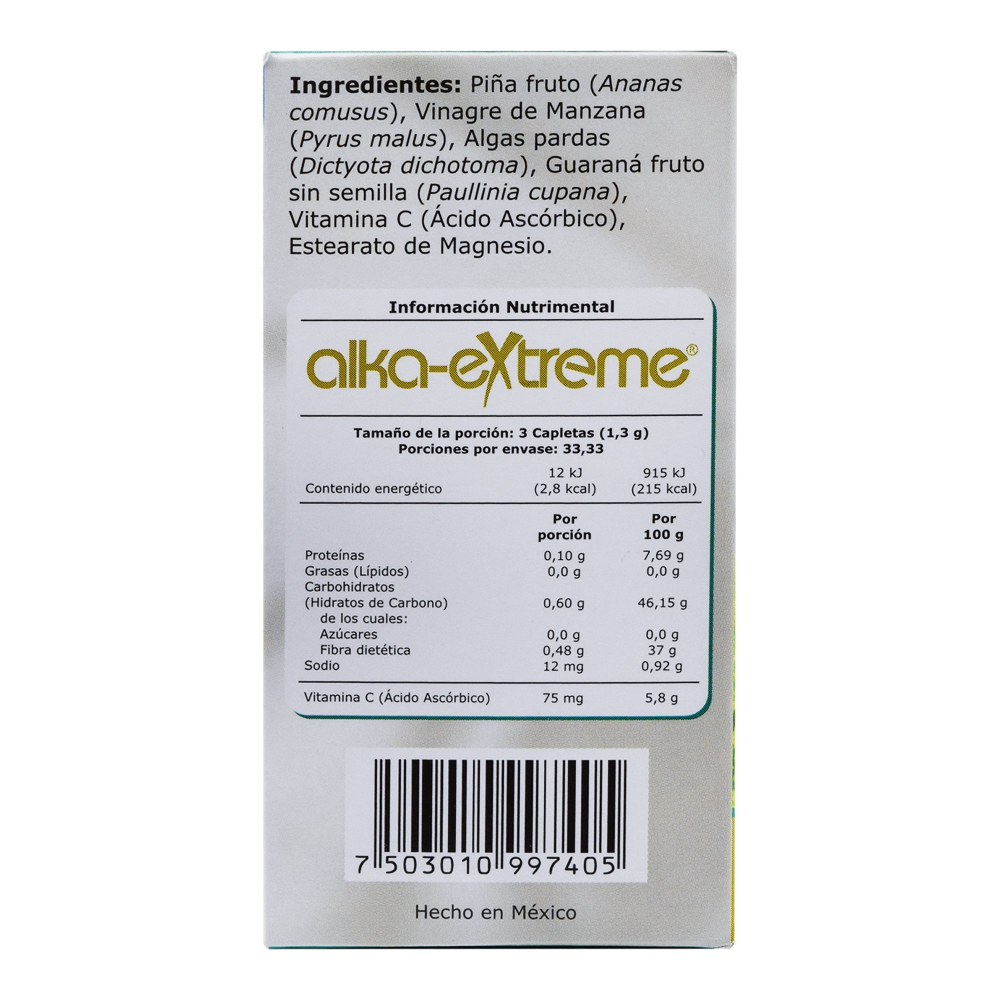 Alka Extreme 100 Capletas