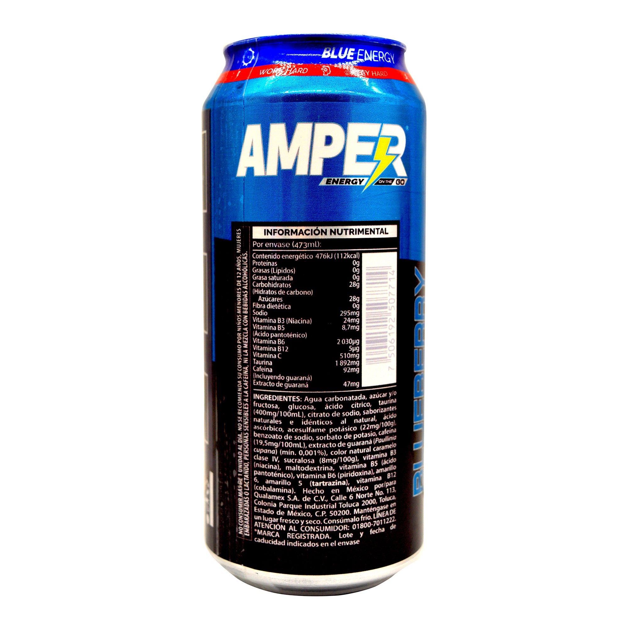 Amper Blueberry 473 Ml