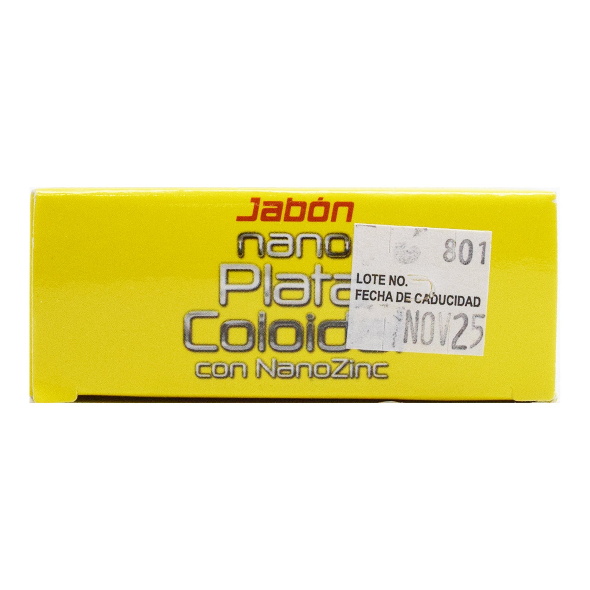 Jabon Nano Plata Coloidal 90 G